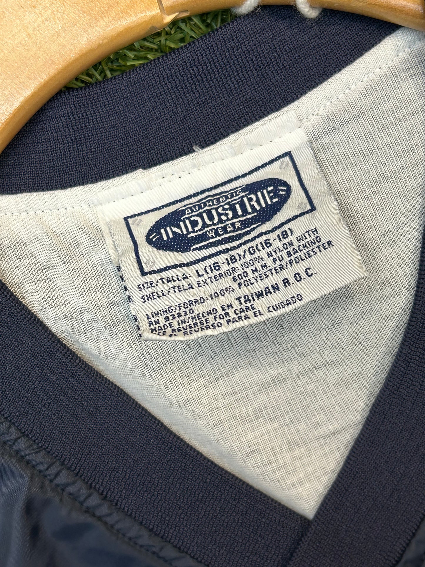 Vintage 90s Michigan University Pullover Windbreaker Crew