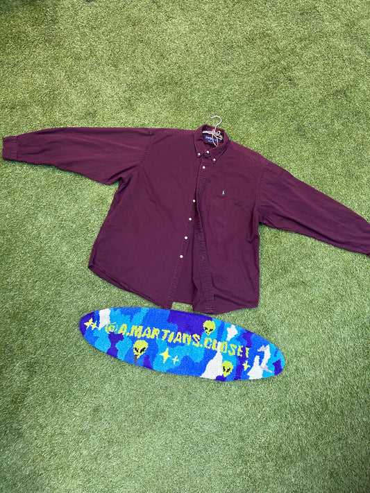 Vintage Ralph Lauren Purple Dress Shirt