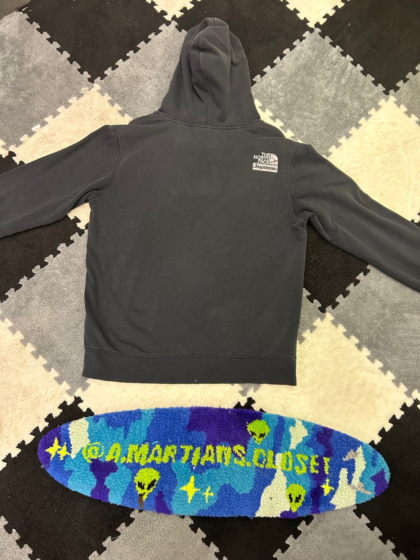 Supreme X The North Face Metallic Logo Hoodie