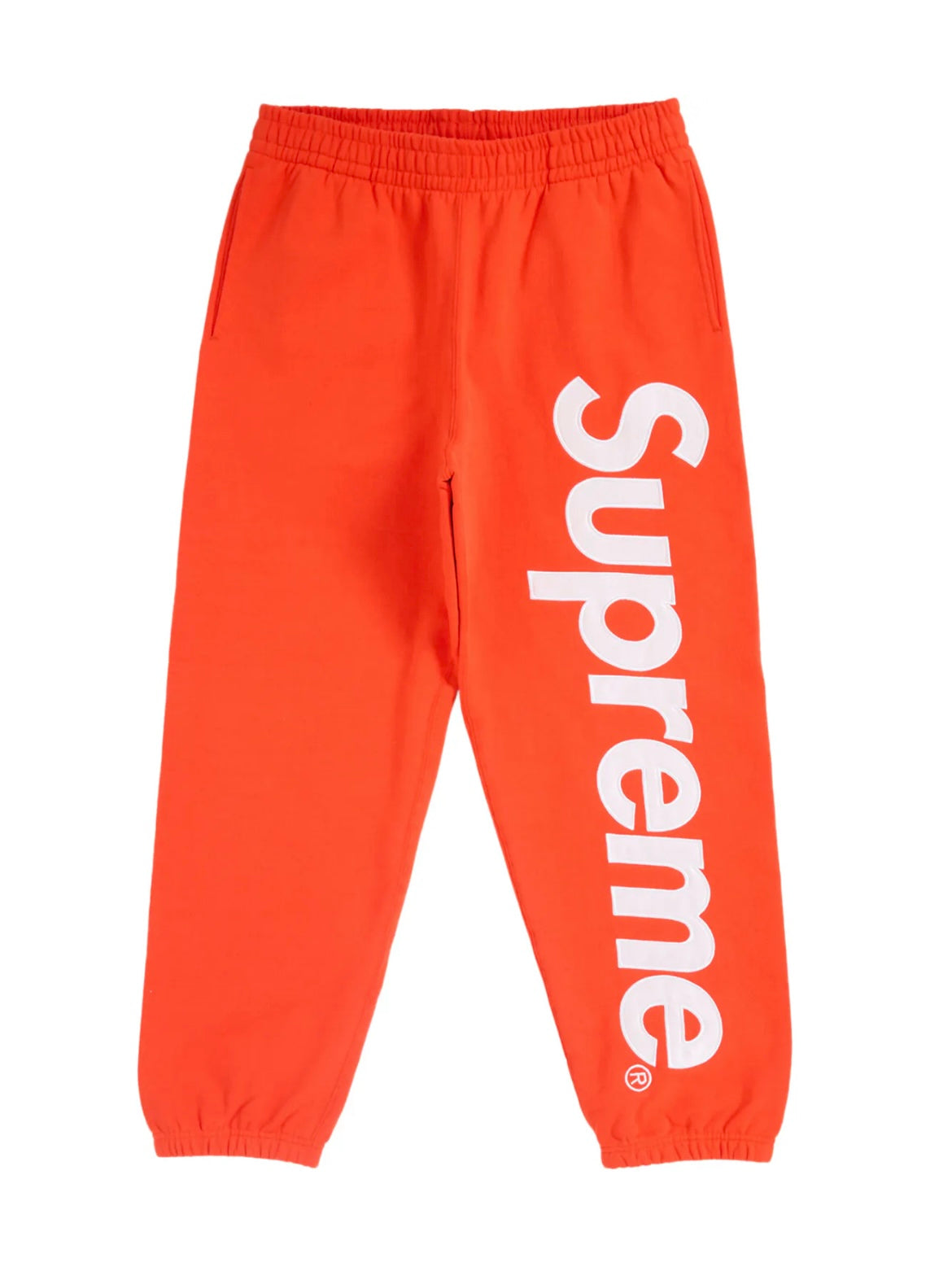 Supreme Satin Appliqué Sweat Pants