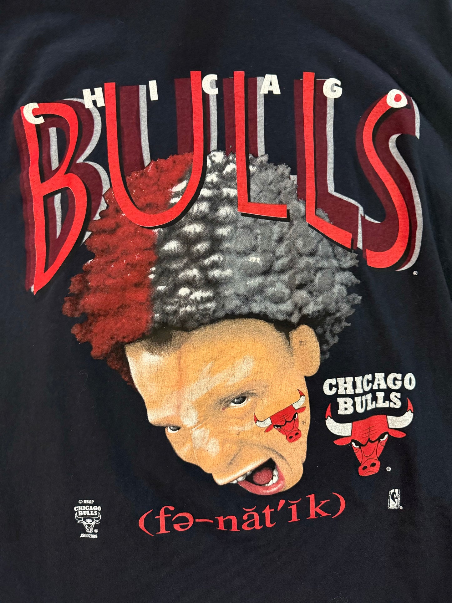 Rare Vintage Chicago Bulls “Fenatik” Tee