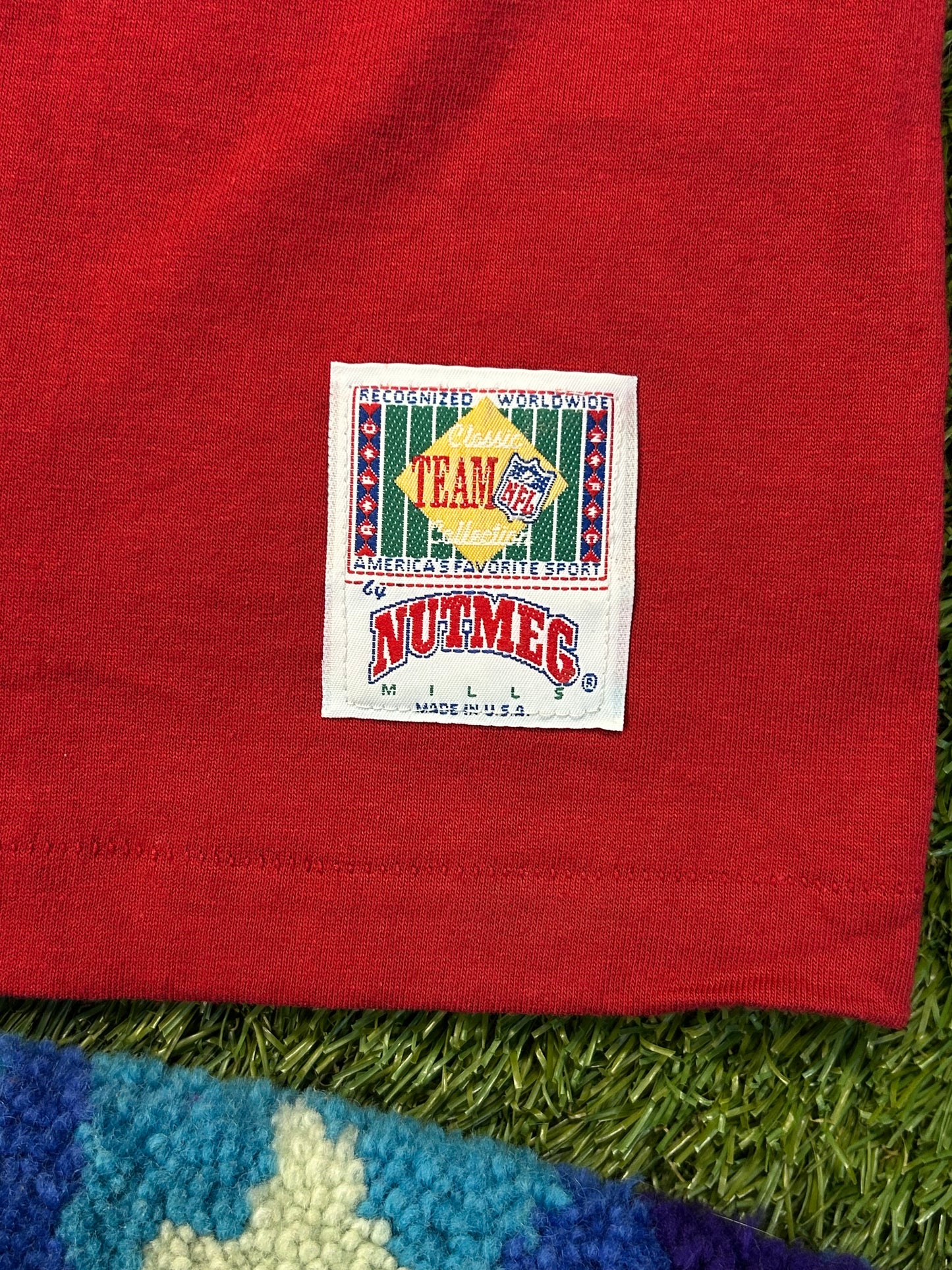 Vintage 90s Washington Redskins NFL Nutmeg W/Signature