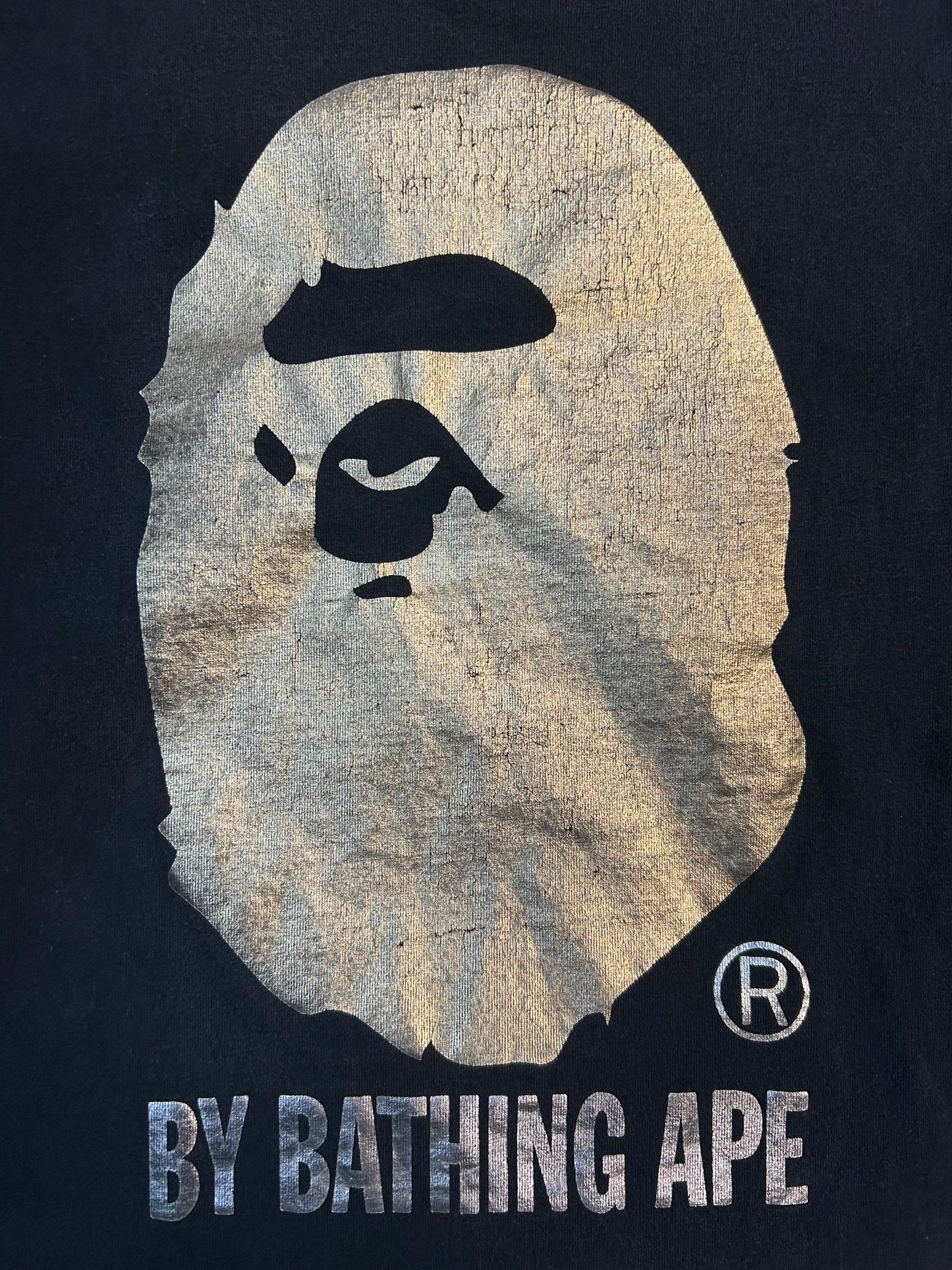 Bape Gold Ape Head Tee
