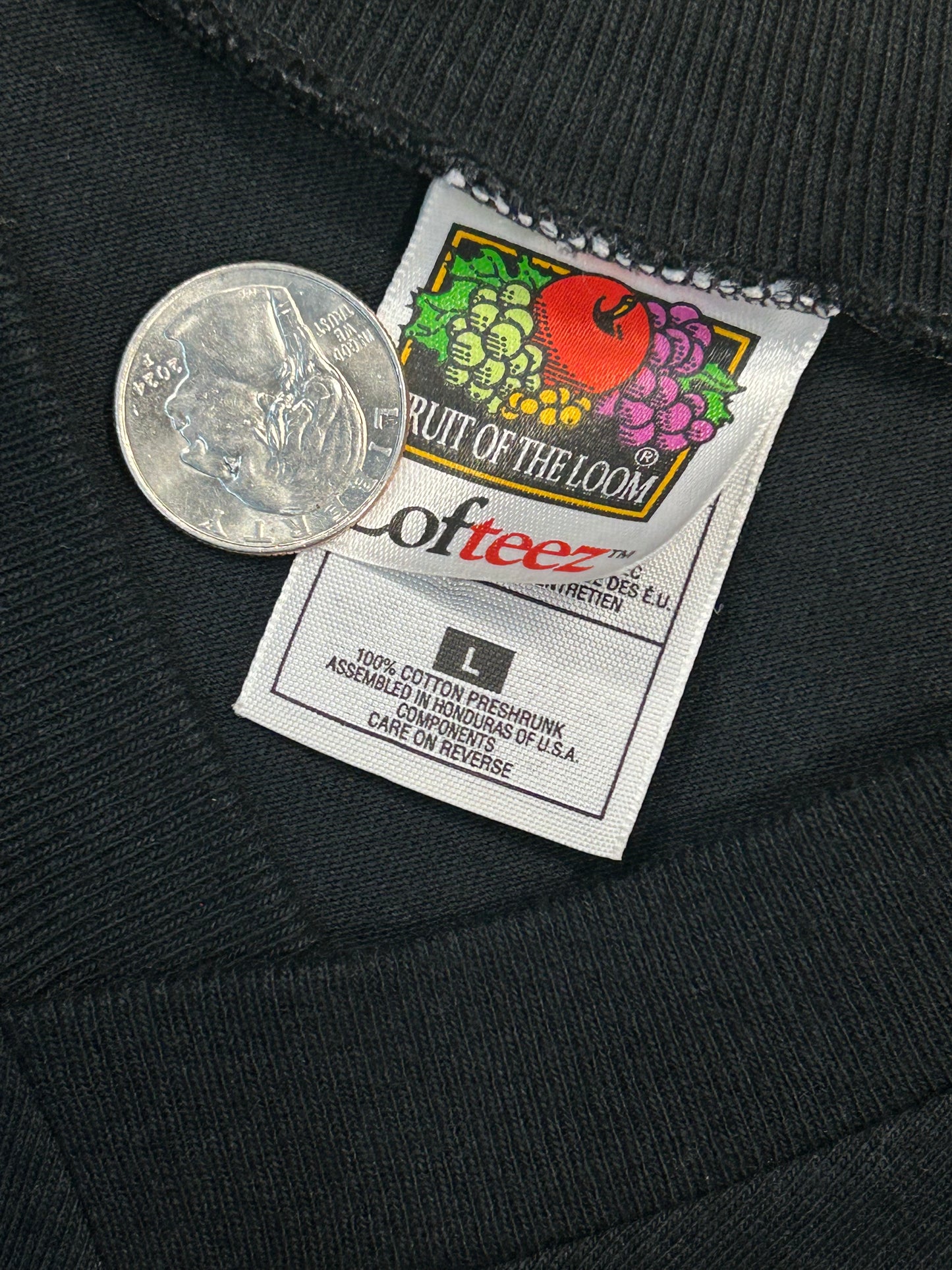 Vintage 1998 World Heavyweight Champion Goldberg ON FIRE V-Neck Tee