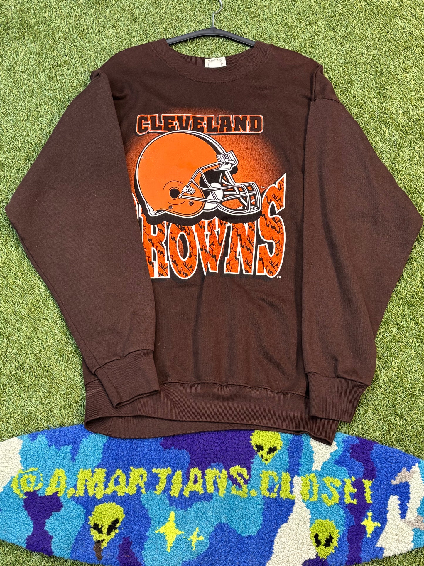 Vintage 90s Cleveland Browns Graphic Crewneck