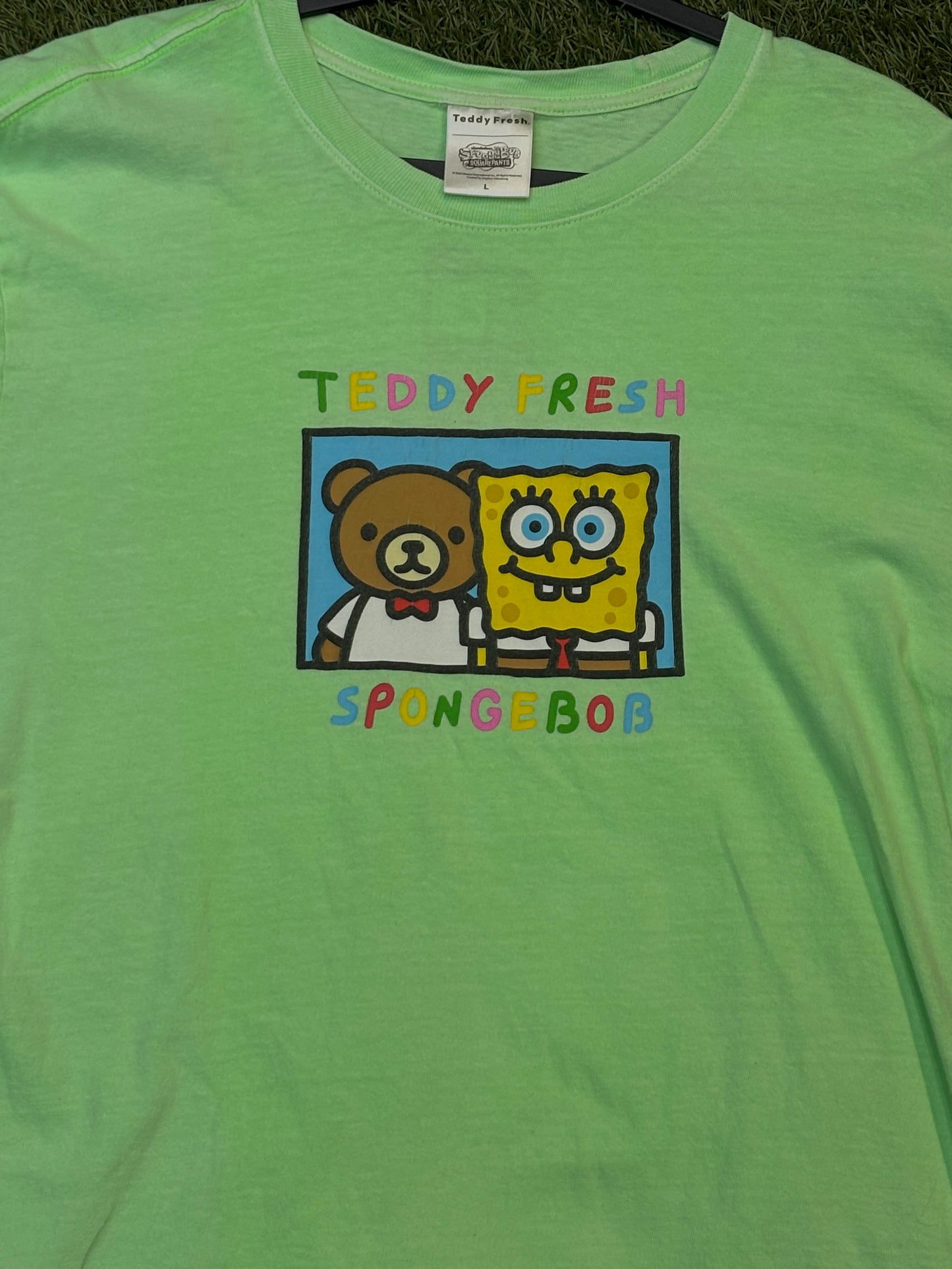 Teddy Fresh X SpongeBob Cartoon Tee