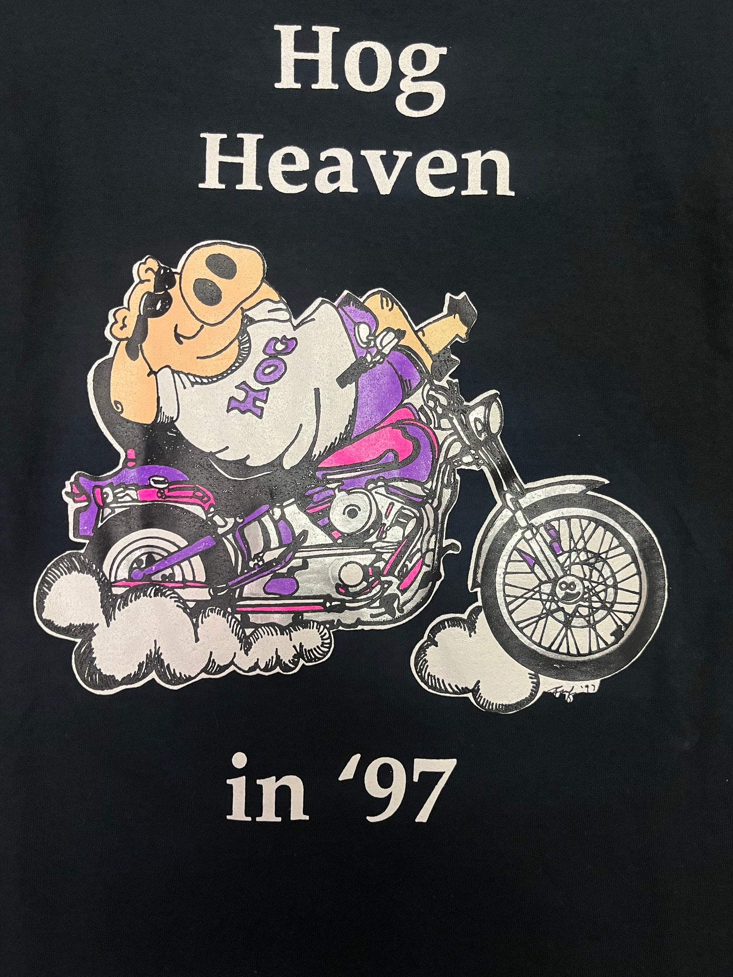 Vintage 1997 Annual Pig Roast Hog Heaven Tee