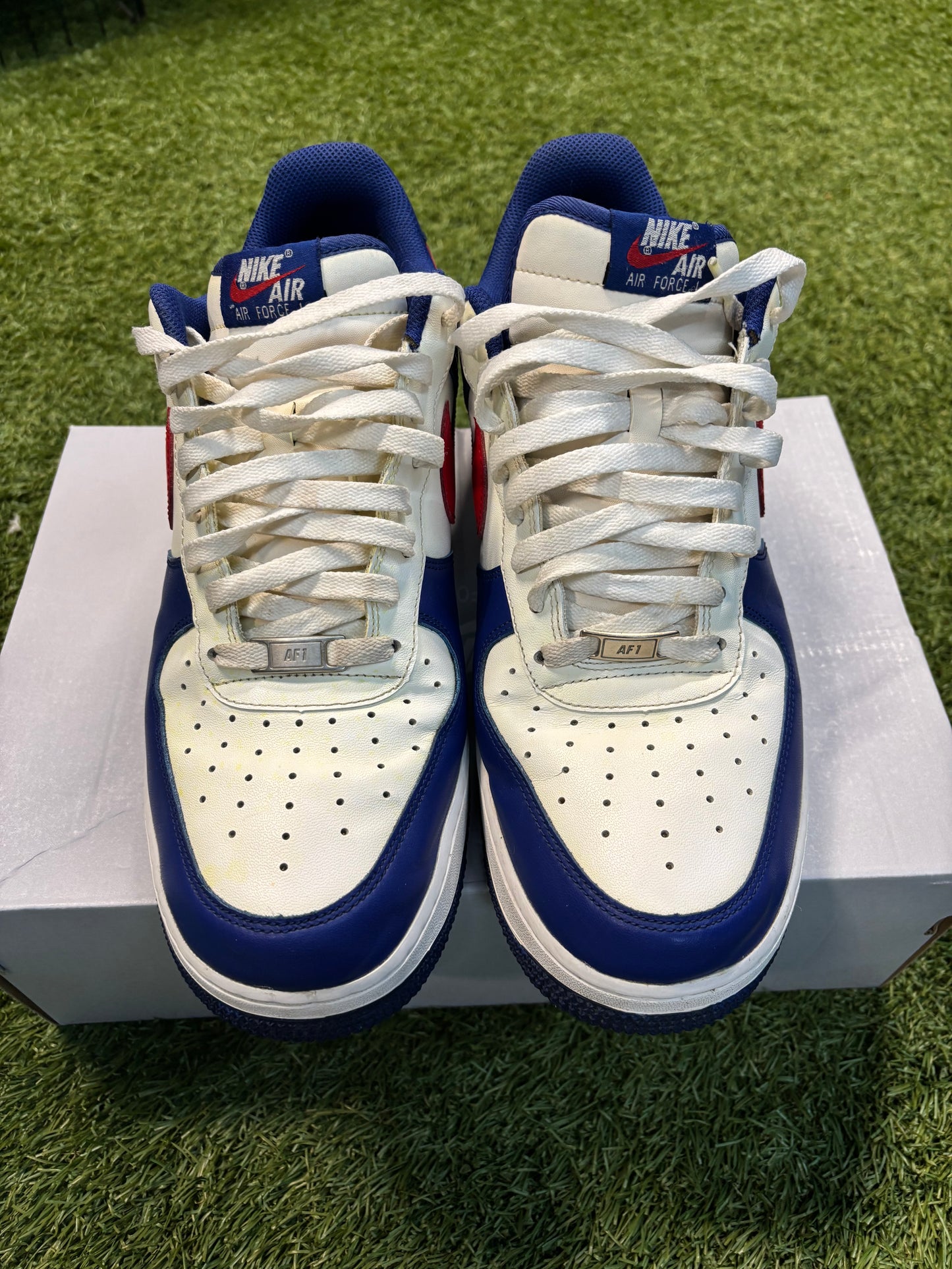 Nike Air Force 1 “USA red white blue” size 12