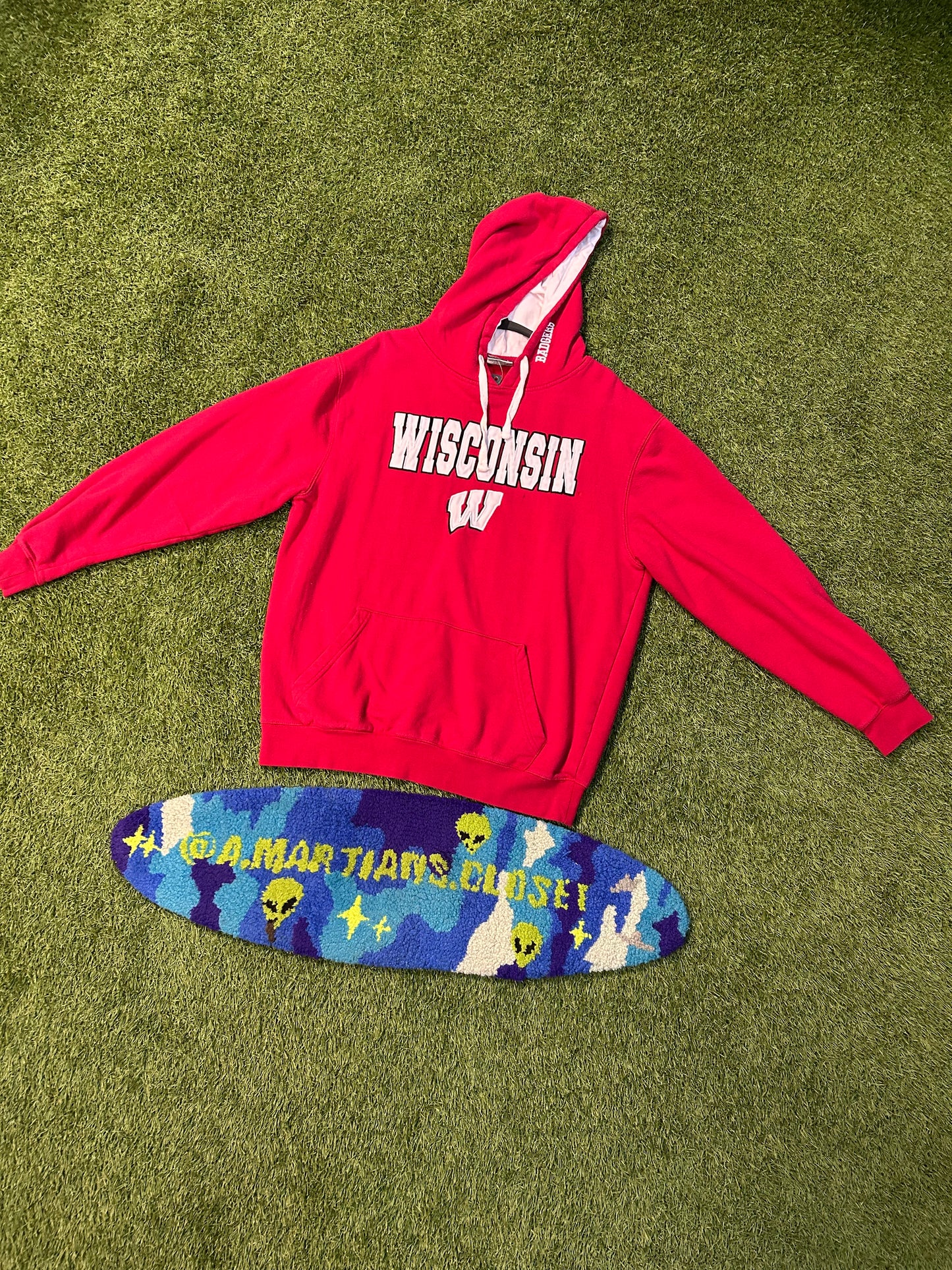 Y2K Wisconsin Badgers University Hoodie