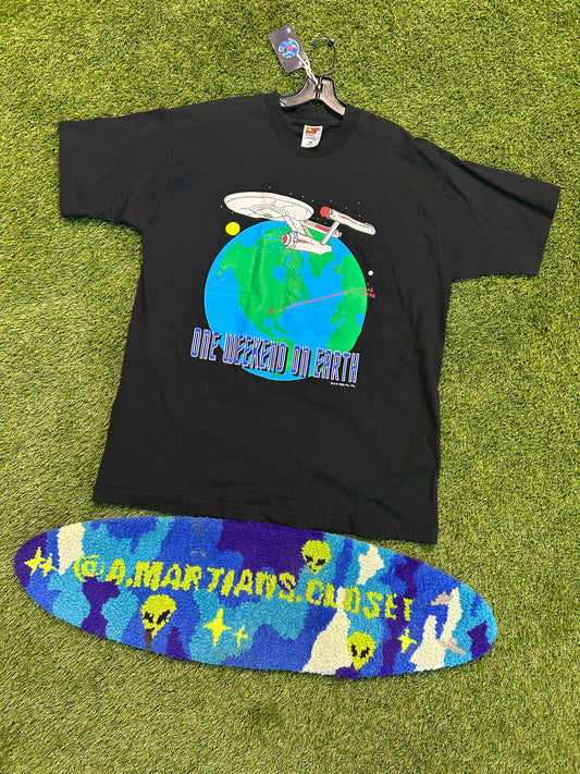 Rare Vintage 1996 Star Trek One Weekend On Earth Tee