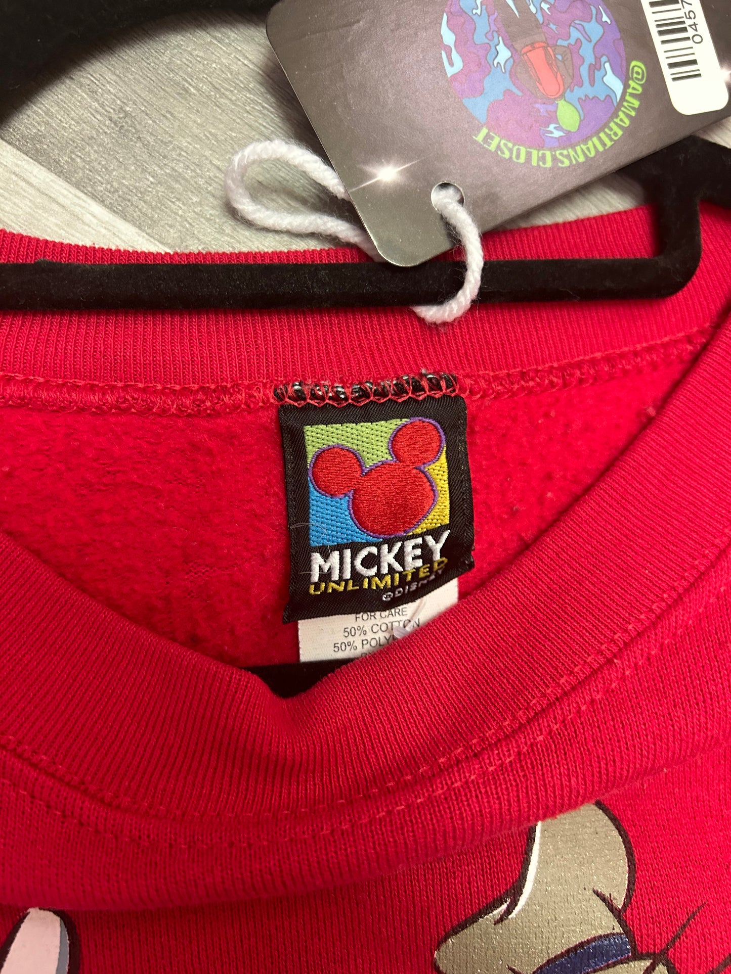 Vintage 90s Mickey Mouse and Friends Crewneck