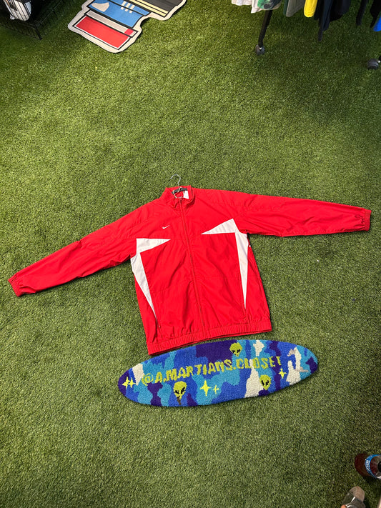 Vintage Red Nike Track Jacket