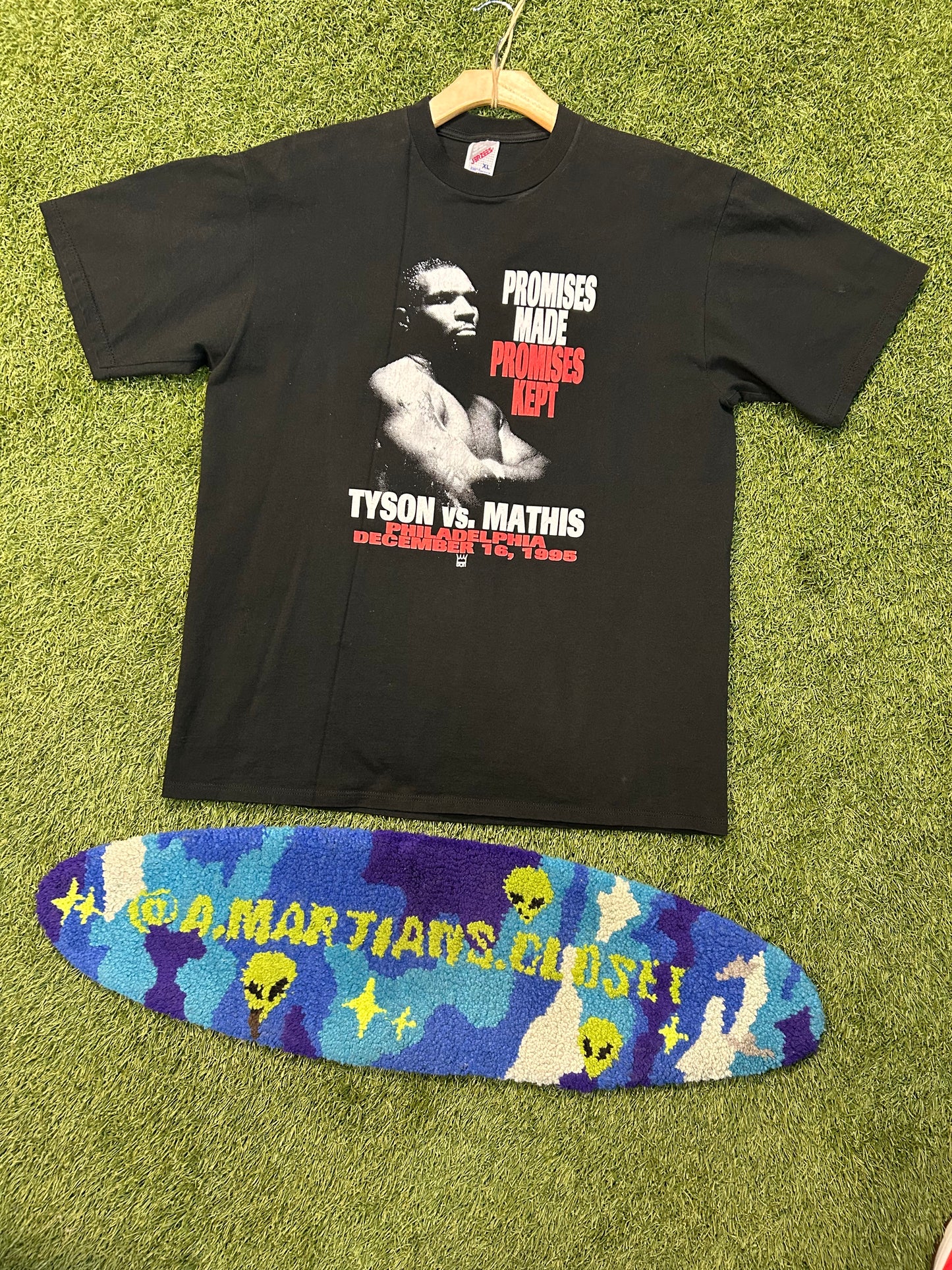 Vintage 1996 Tyson vs Mathis Boxing Tee