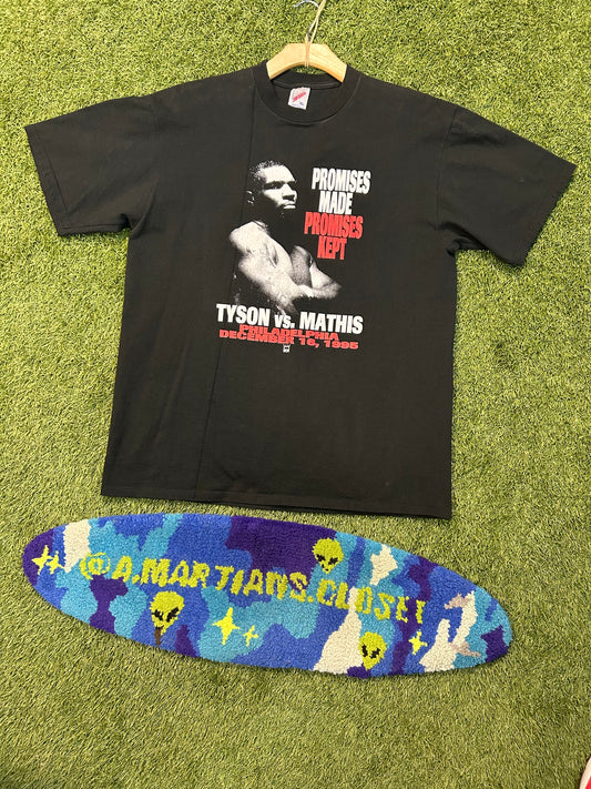 Vintage 1996 Tyson vs Mathis Boxing Tee