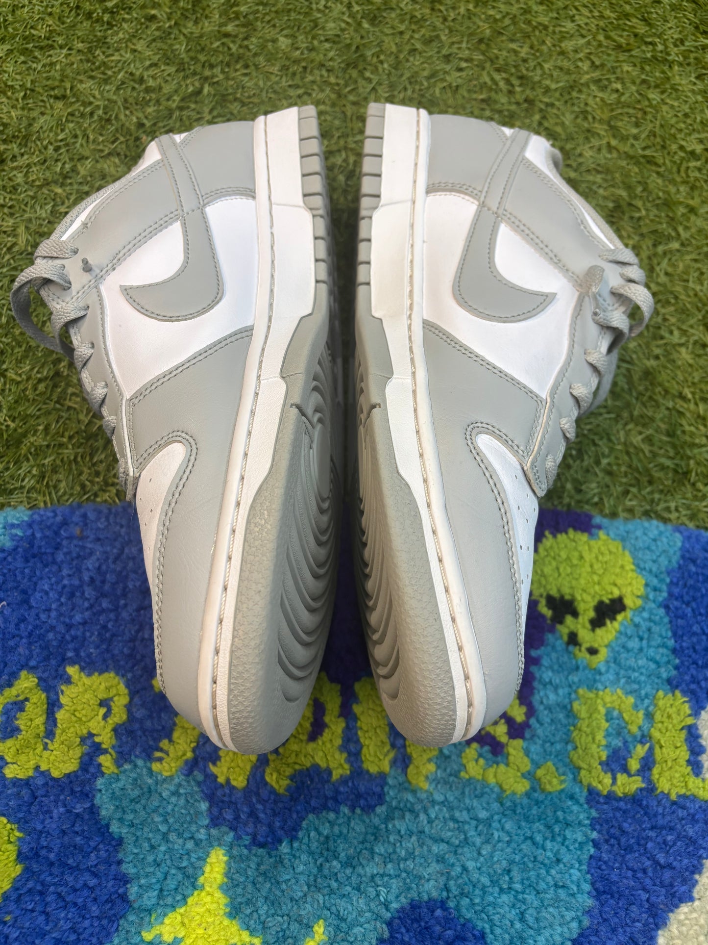 Nike Gray W/White Dunks