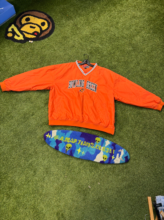 Y2K Bowling Green University Pullover Windbreaker