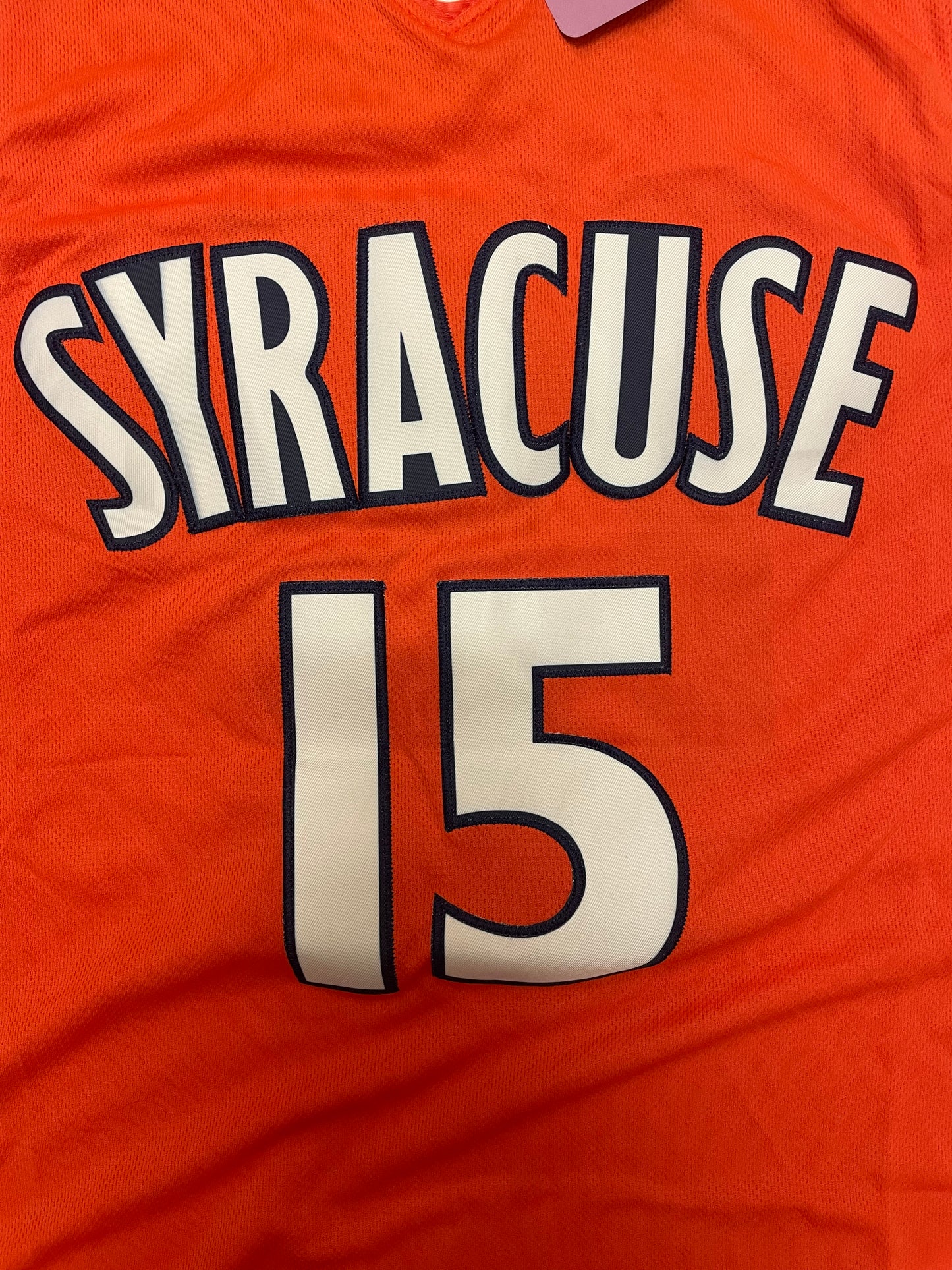 Retro Style Syracuse Carmelo Anthony #15 Basketball Jersey