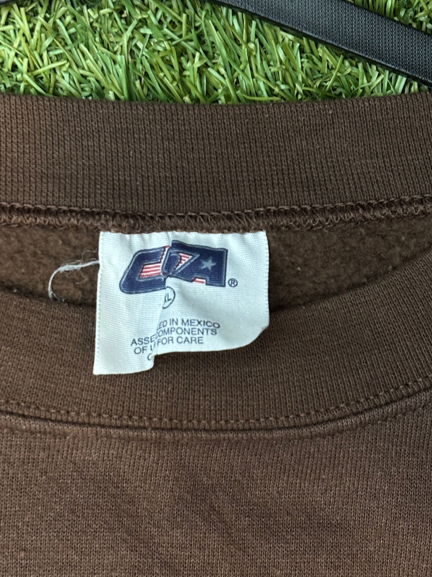 Vintage CSA Cleveland Browns Embroidered Crewneck