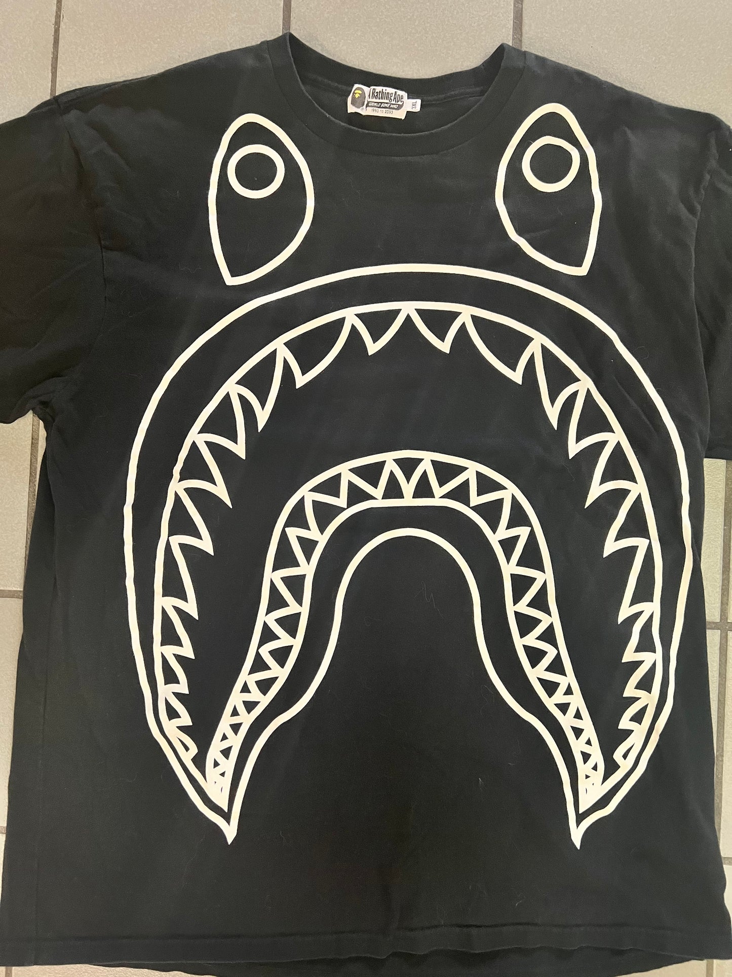 Bape Shark Big Logo Tee