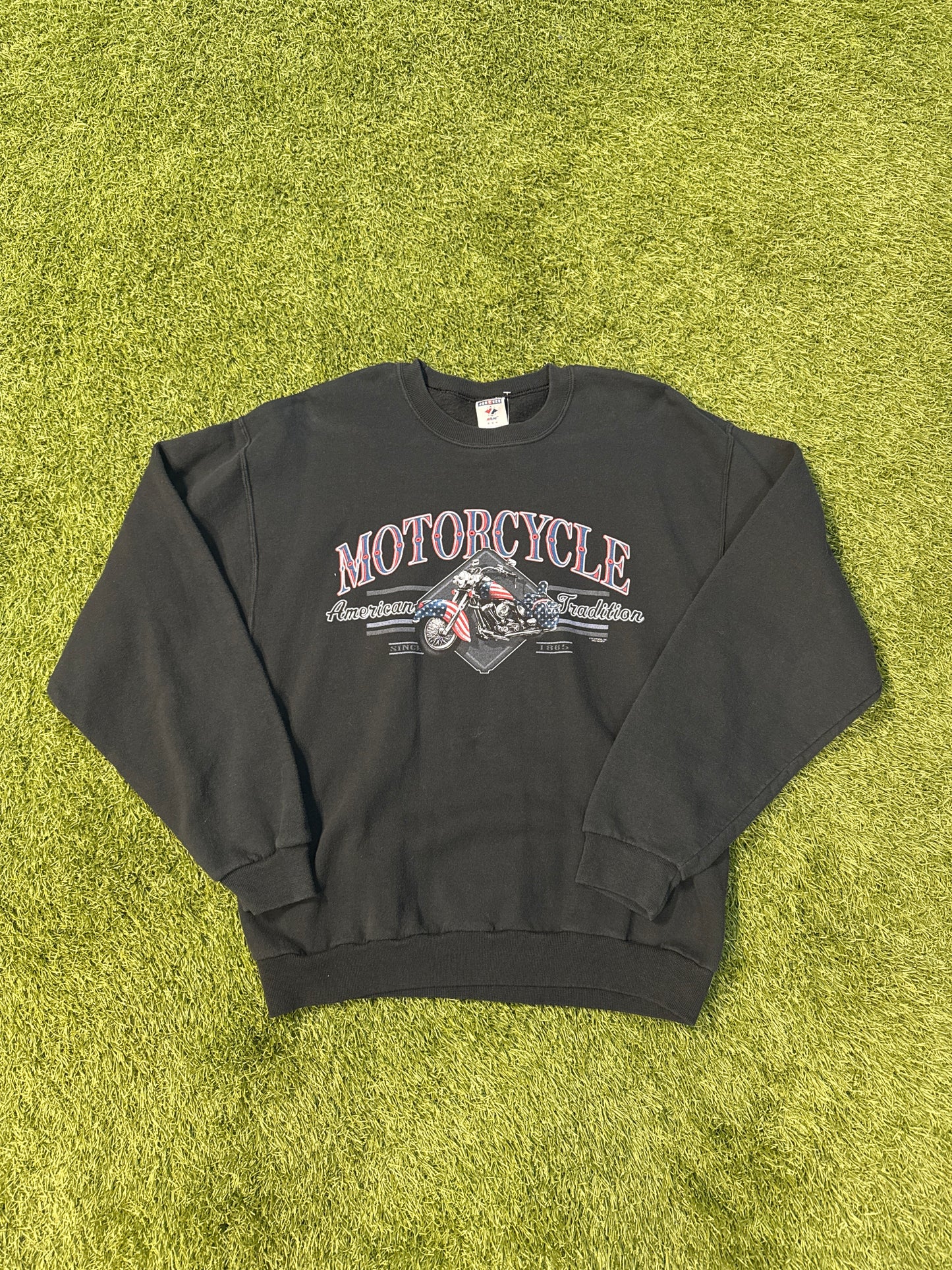 Vintage “Motorcycle” Crewneck
