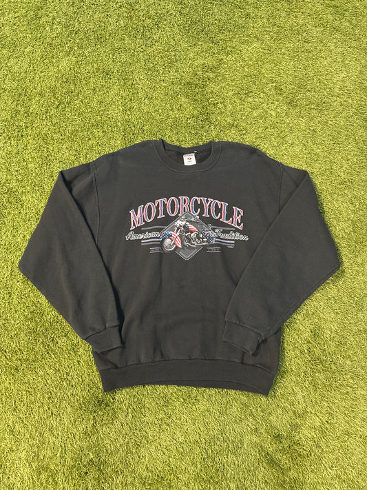 Vintage “Motorcycle” Crewneck