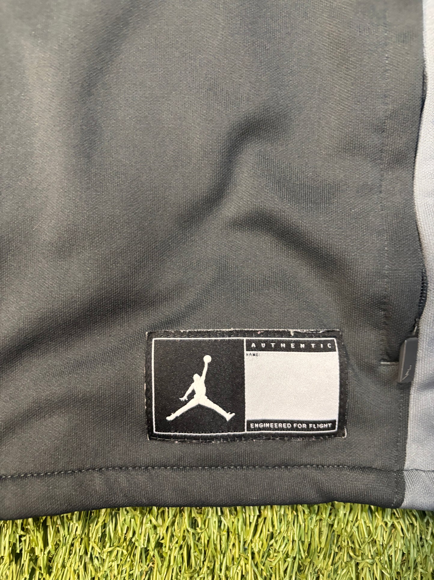 Multi Grey Jordan Brand Bowling Green Falcons Jacket Size Large