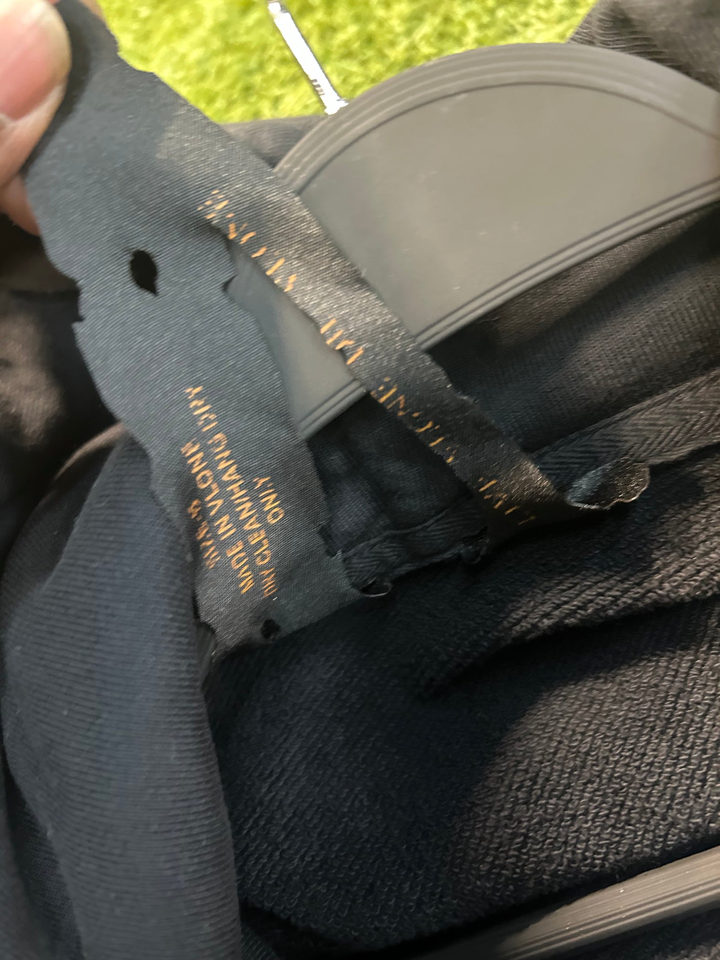 Vlone Red Flame Cropped Hoodie