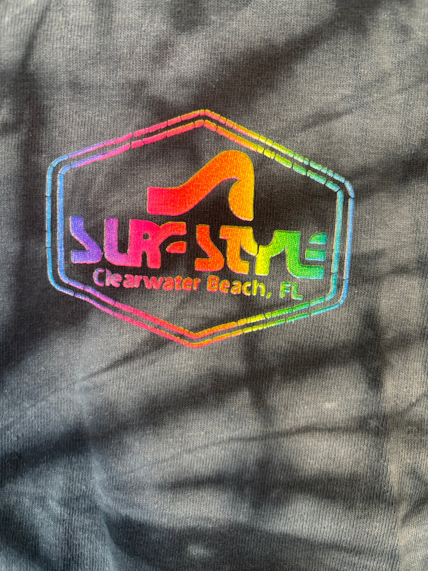 Surf Style Clearwater Florida Tie Dye Tee