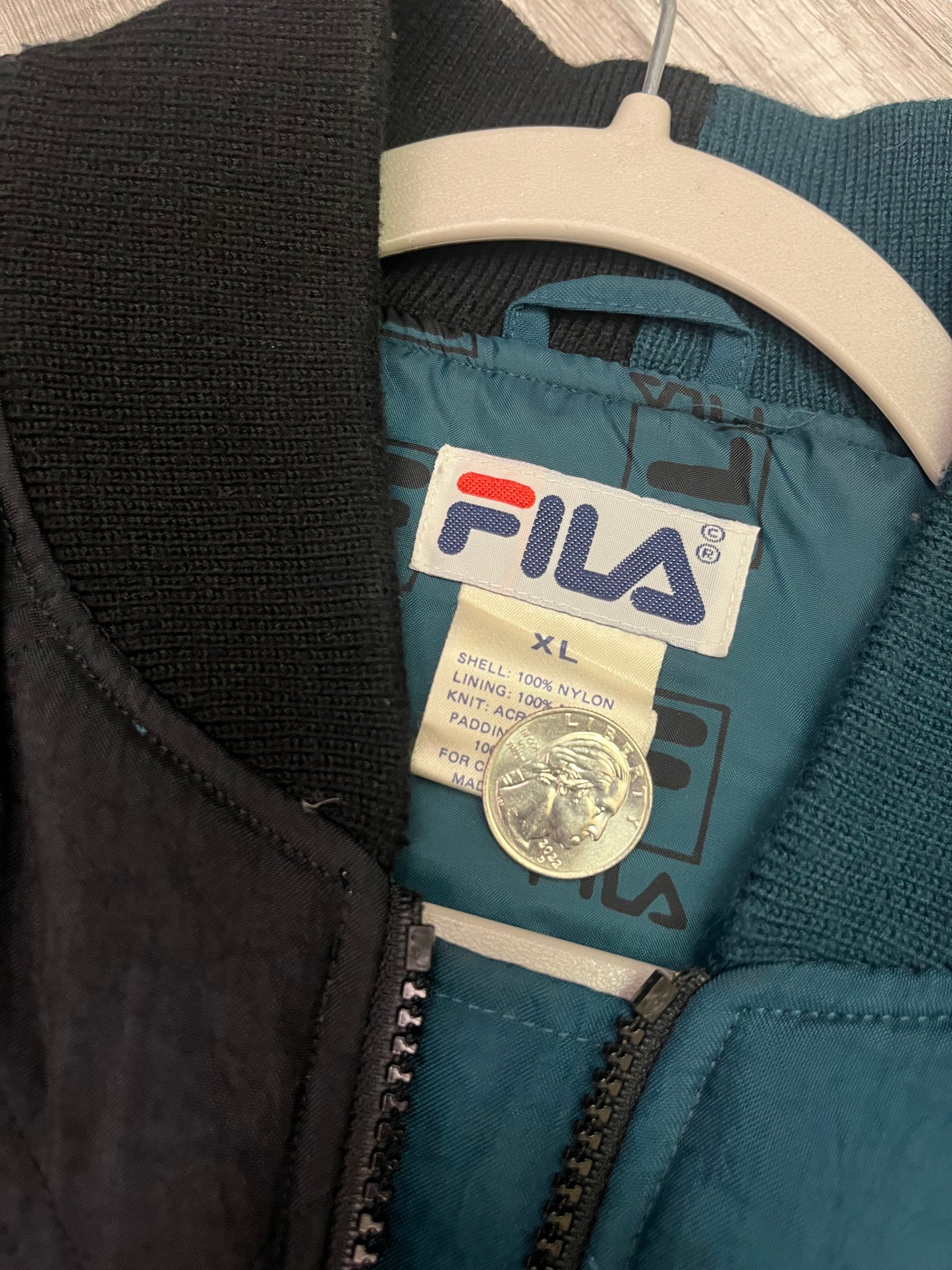 Vintage Fila Vest