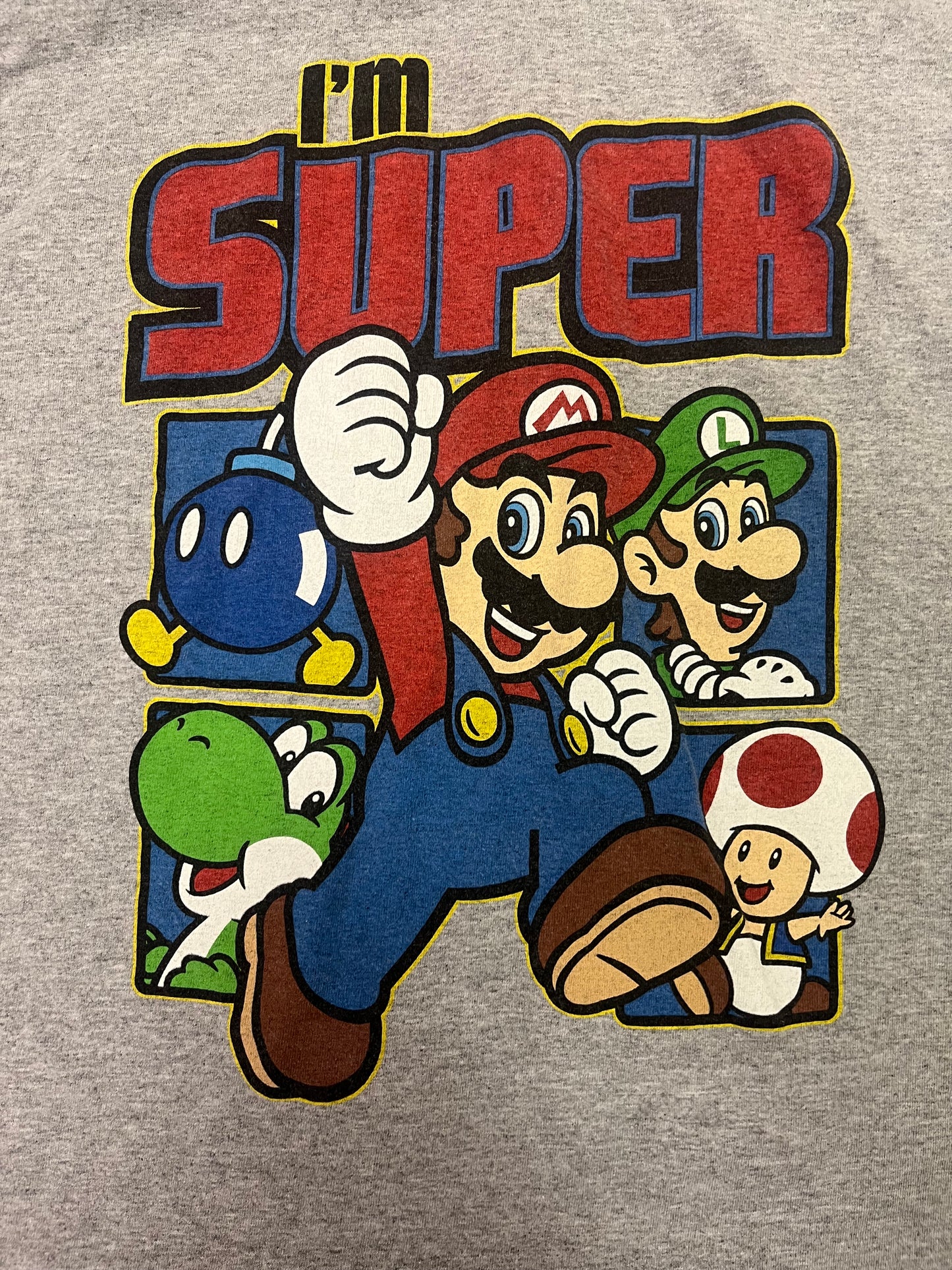 Retro Style Super Mario I’m Super Tee