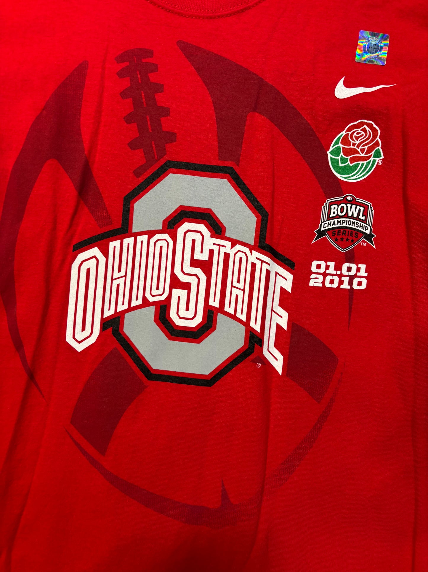 2010 Ohio State Rose Bowl Championship Nike Tee