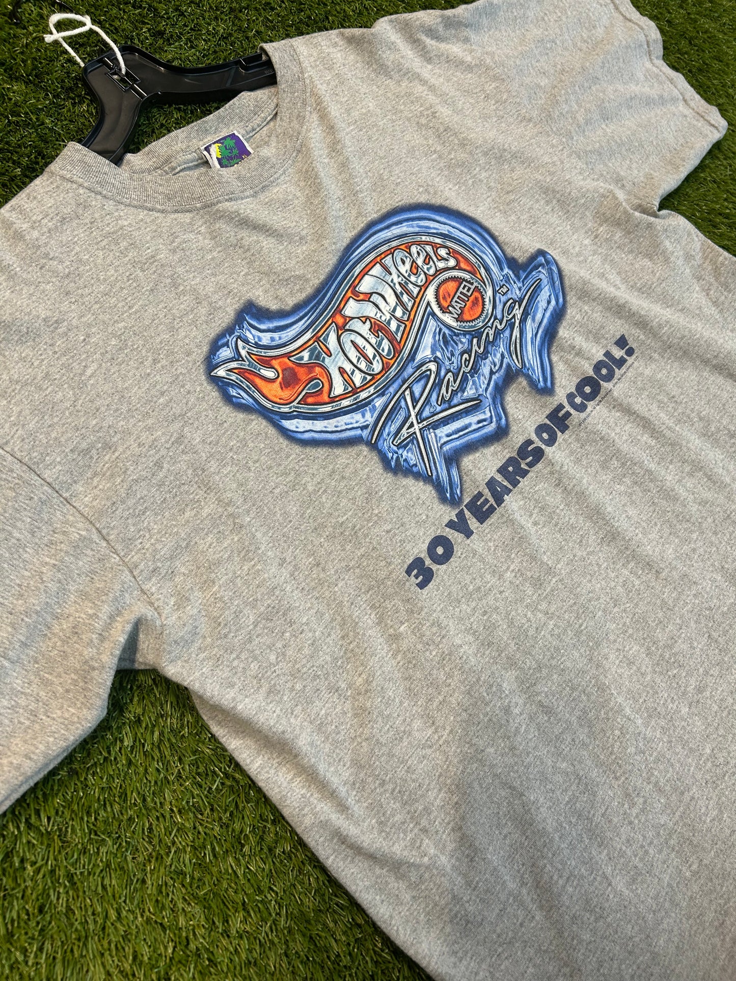 Vintage 1998 Hot Wheels 30 Years Of Cool Mattel Tee