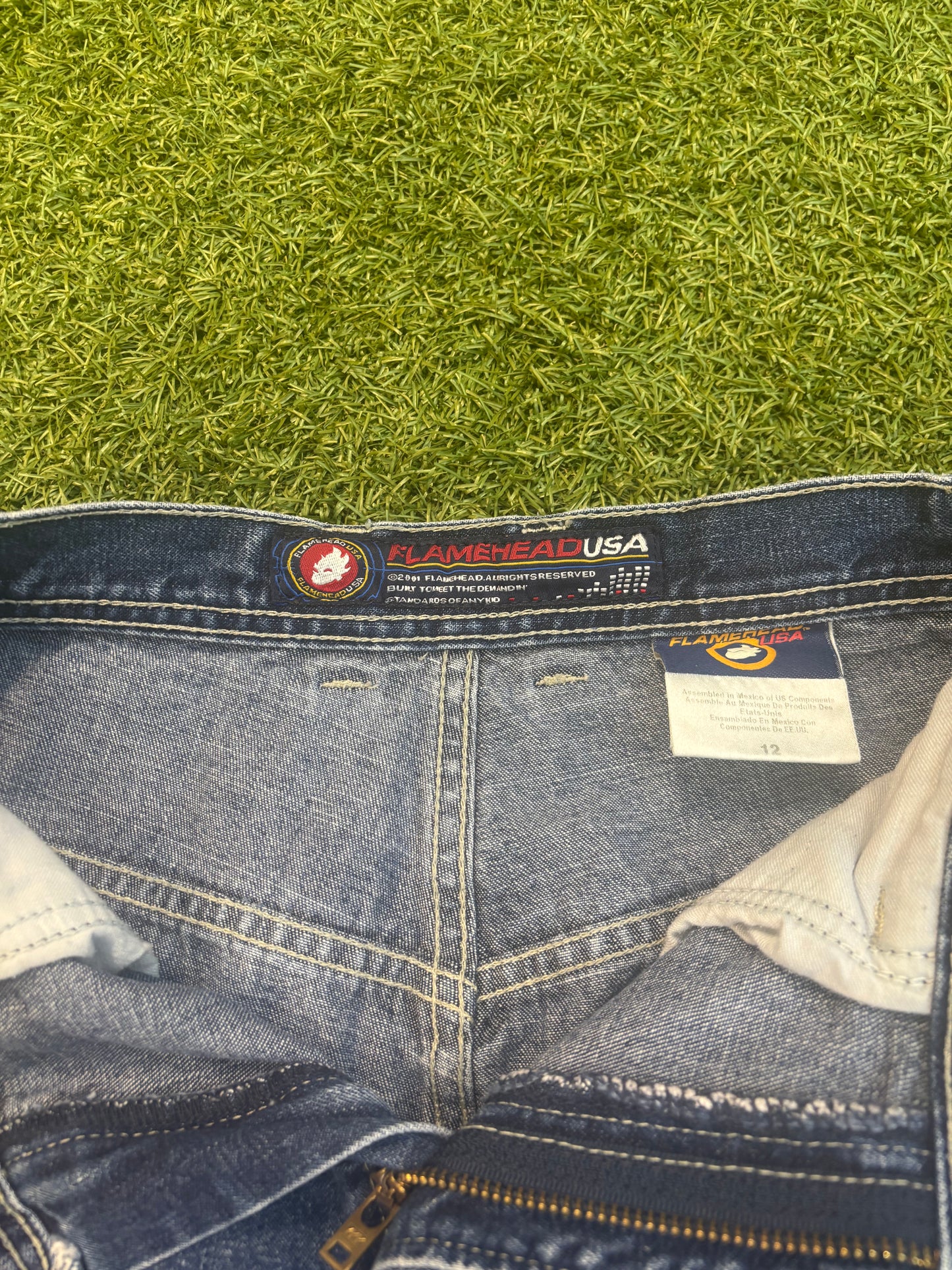 2001 FlameHead Boys Skater Jeans