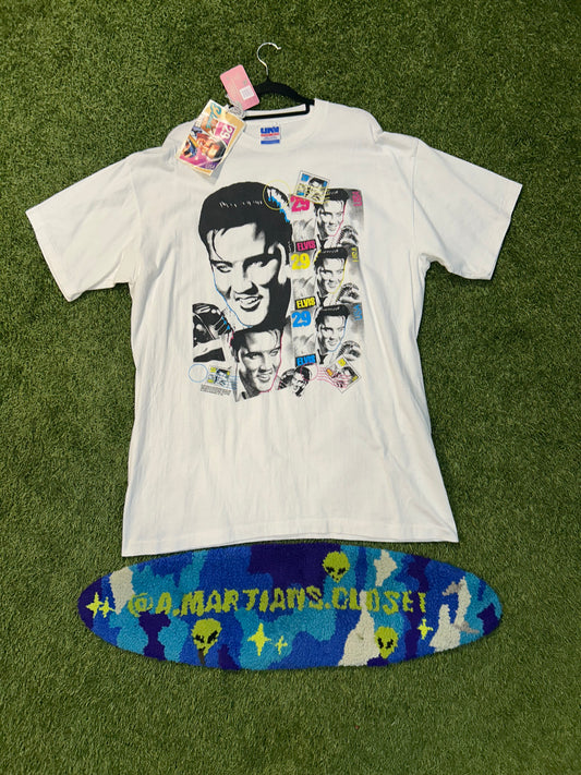 Vintage 1992 Elvis Presley Postage Stamp Picture Tee