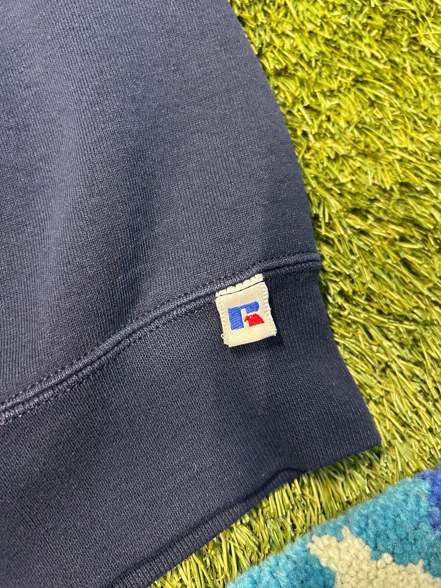 Vintage Russel Brand Dallas Cowboys Embroidered Logo Crewneck