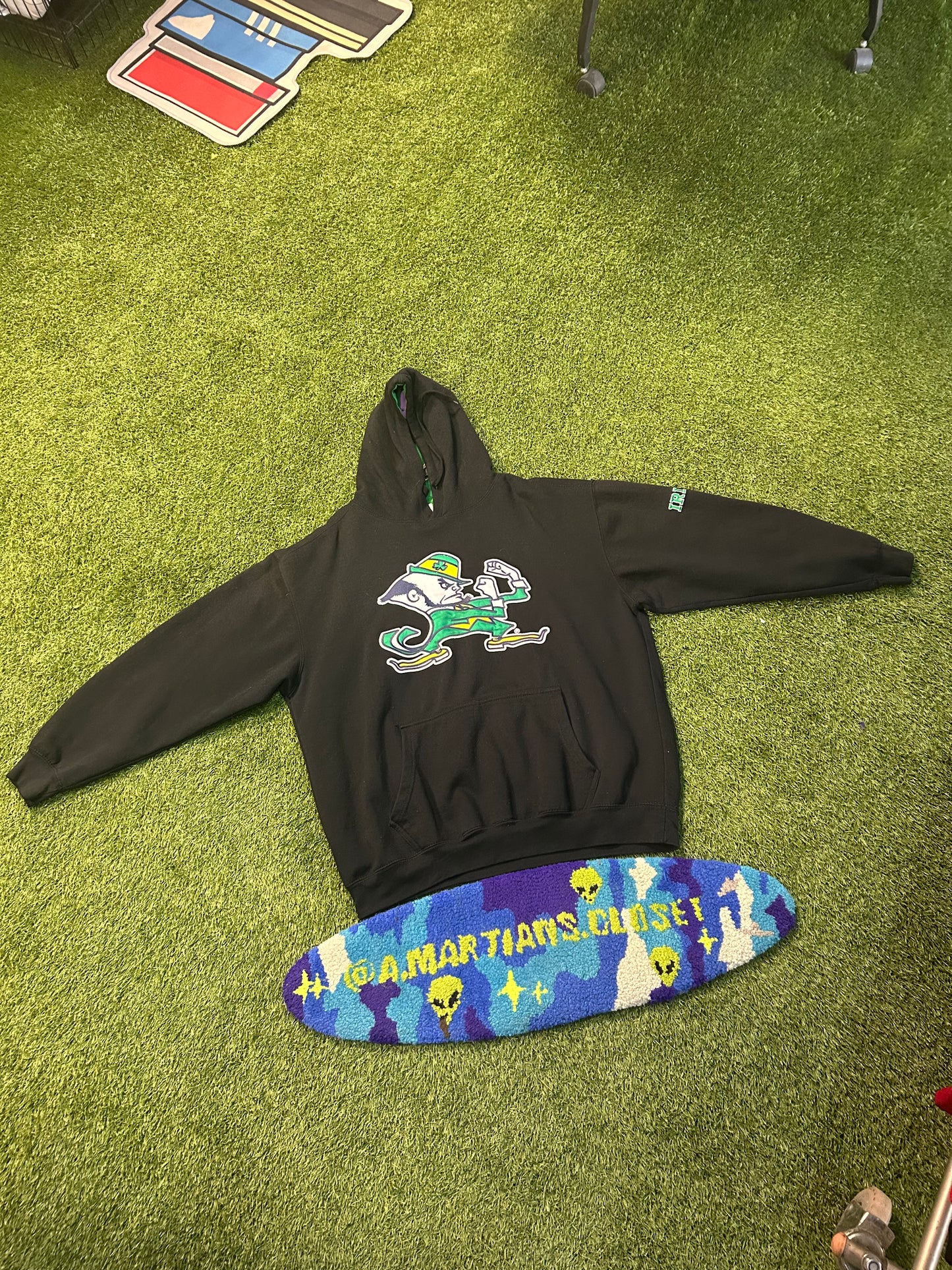 Vintage Notre Dame Fighting Irish, Irishman Hoodie