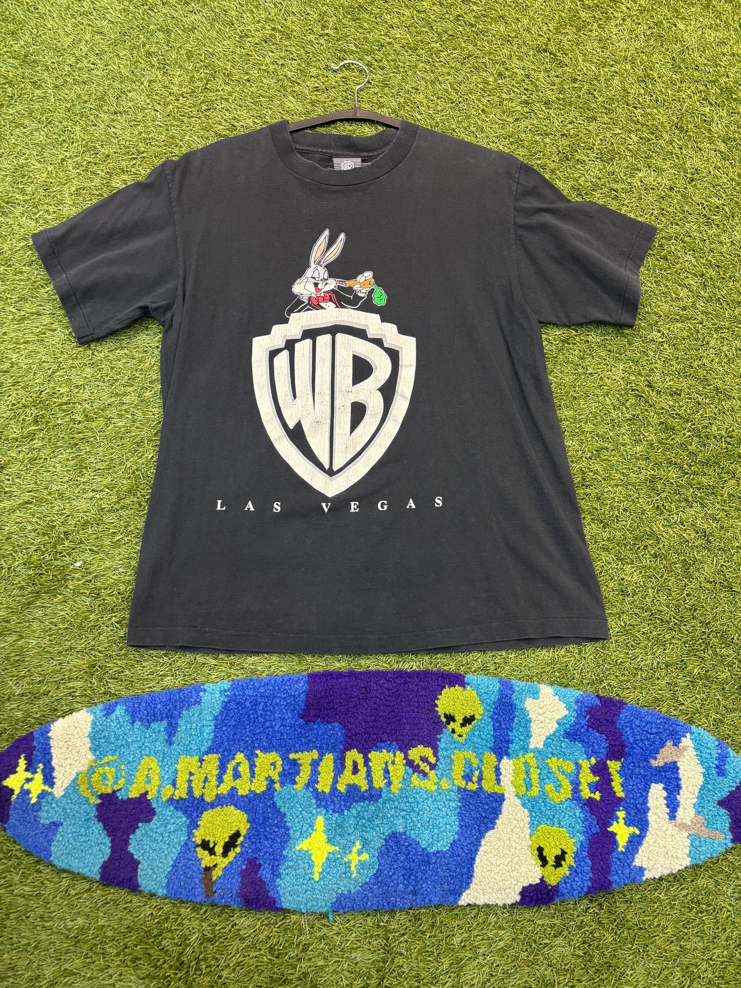 Black Vintage 1991 Bugs Bunny Tee
