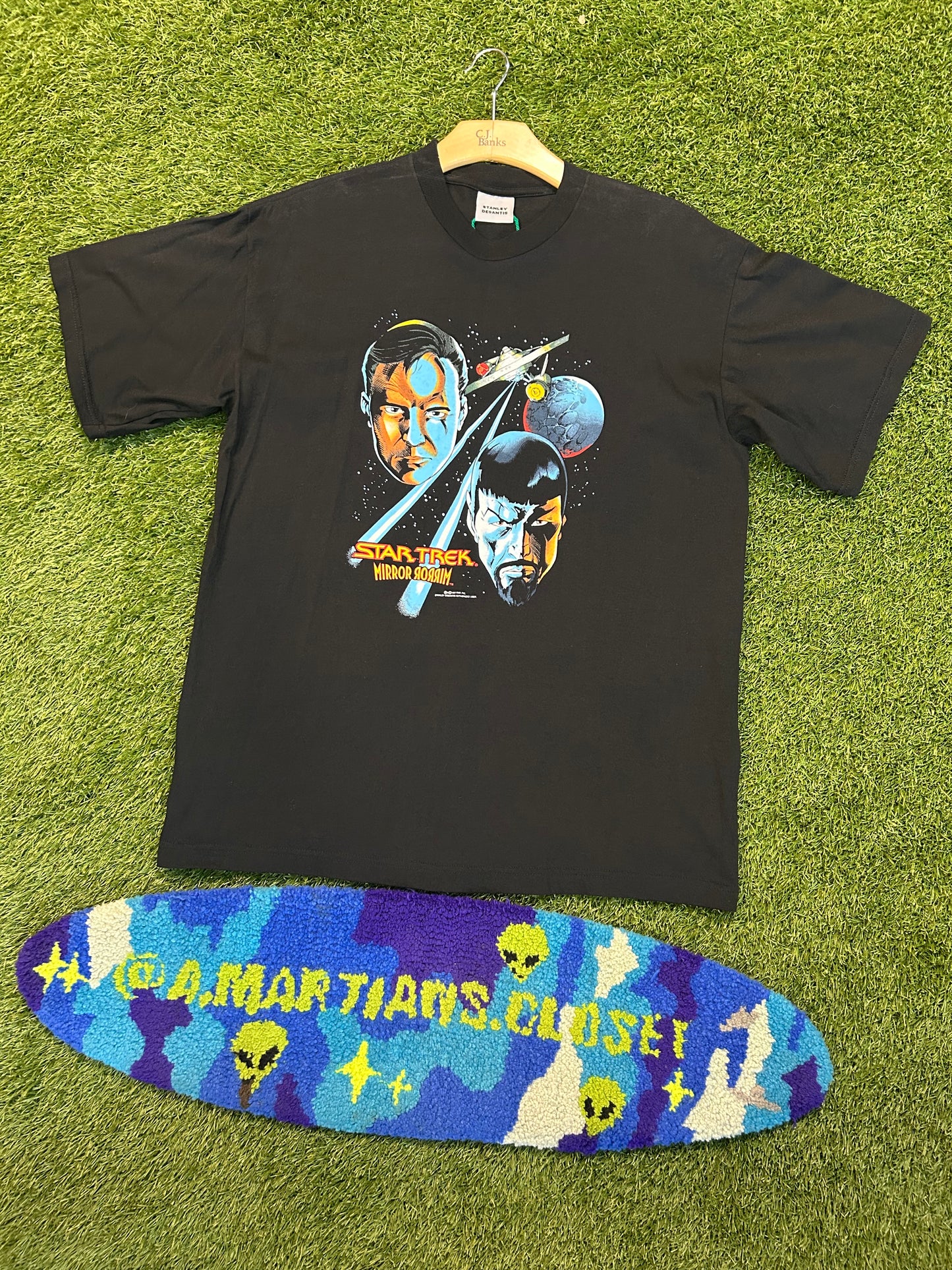 Vintage 1997 Star Trek Mirror Rorrim Tee