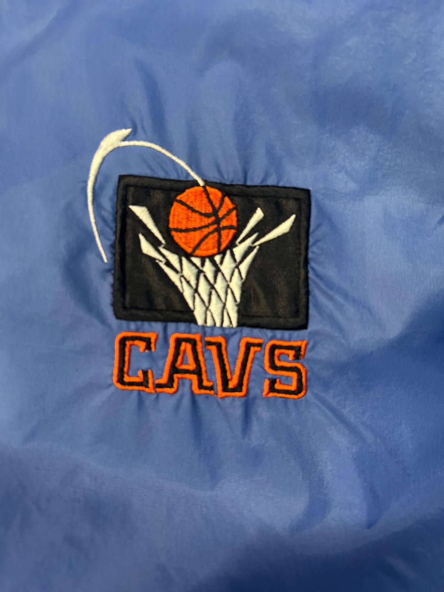 Vintage 90s Cleveland Cavaliers NBA Pullover Nylon Style