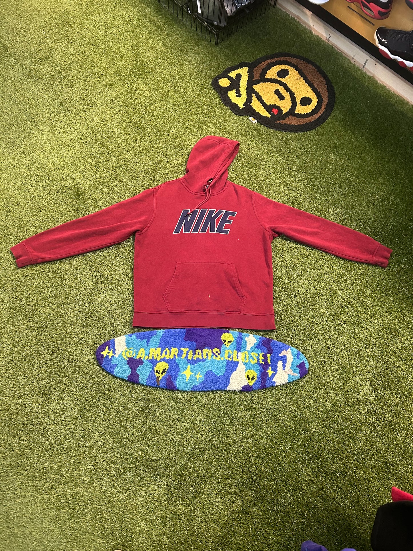 Y2K Nike Hoodie Big Logo