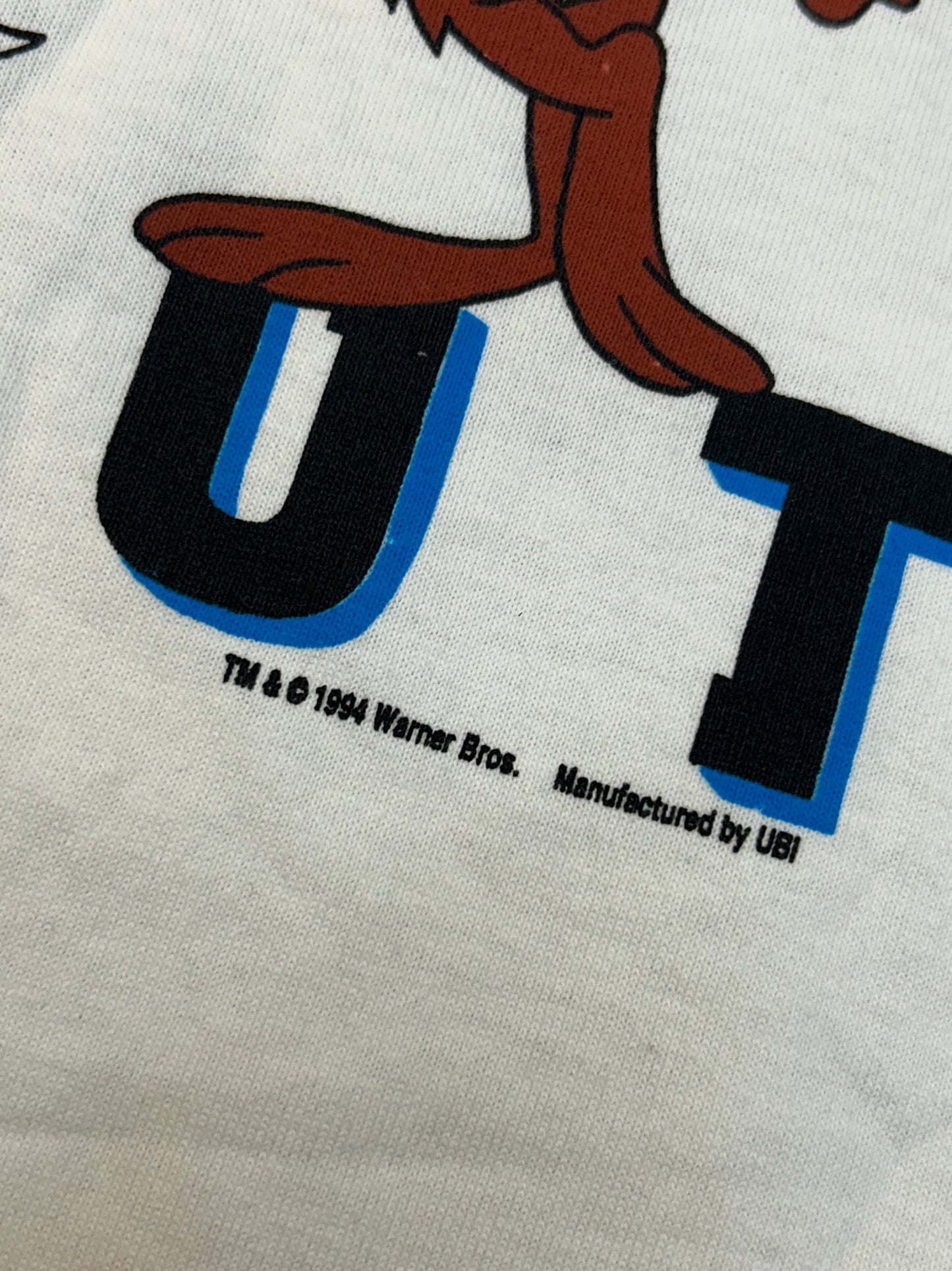 Vintage 1994 Looney Tunes Workout Tee