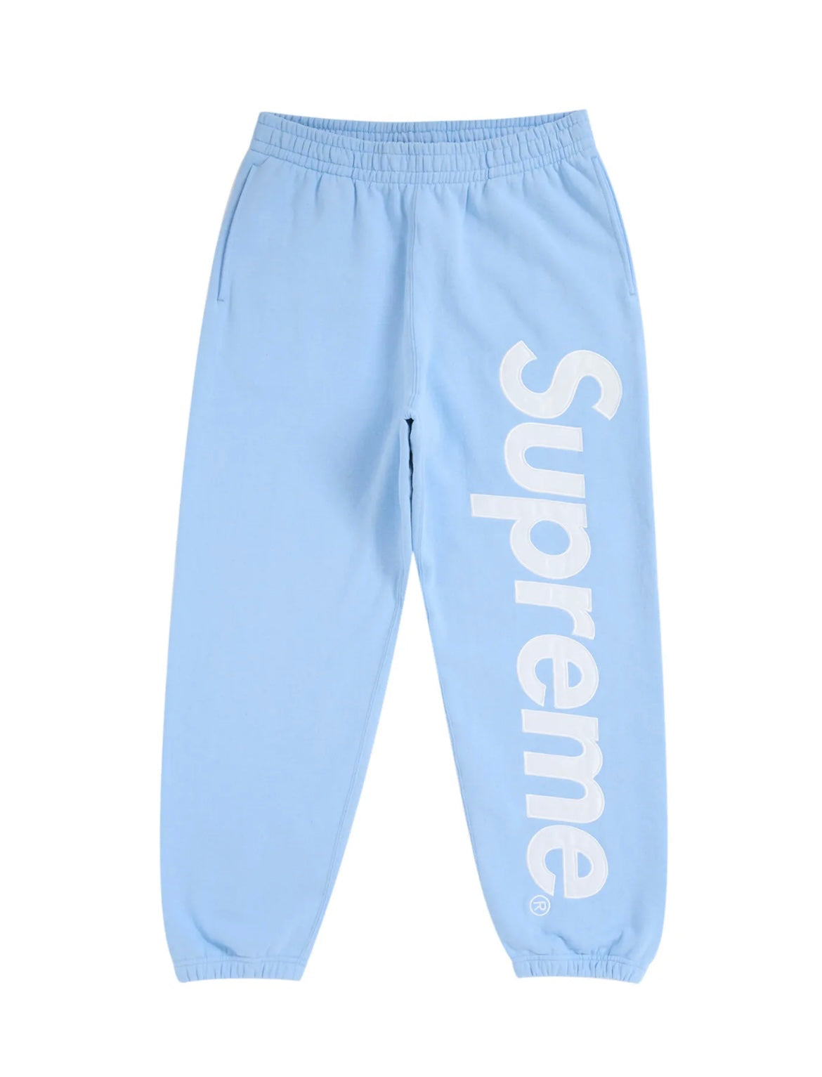 Supreme Satin Appliqué Sweat Pants