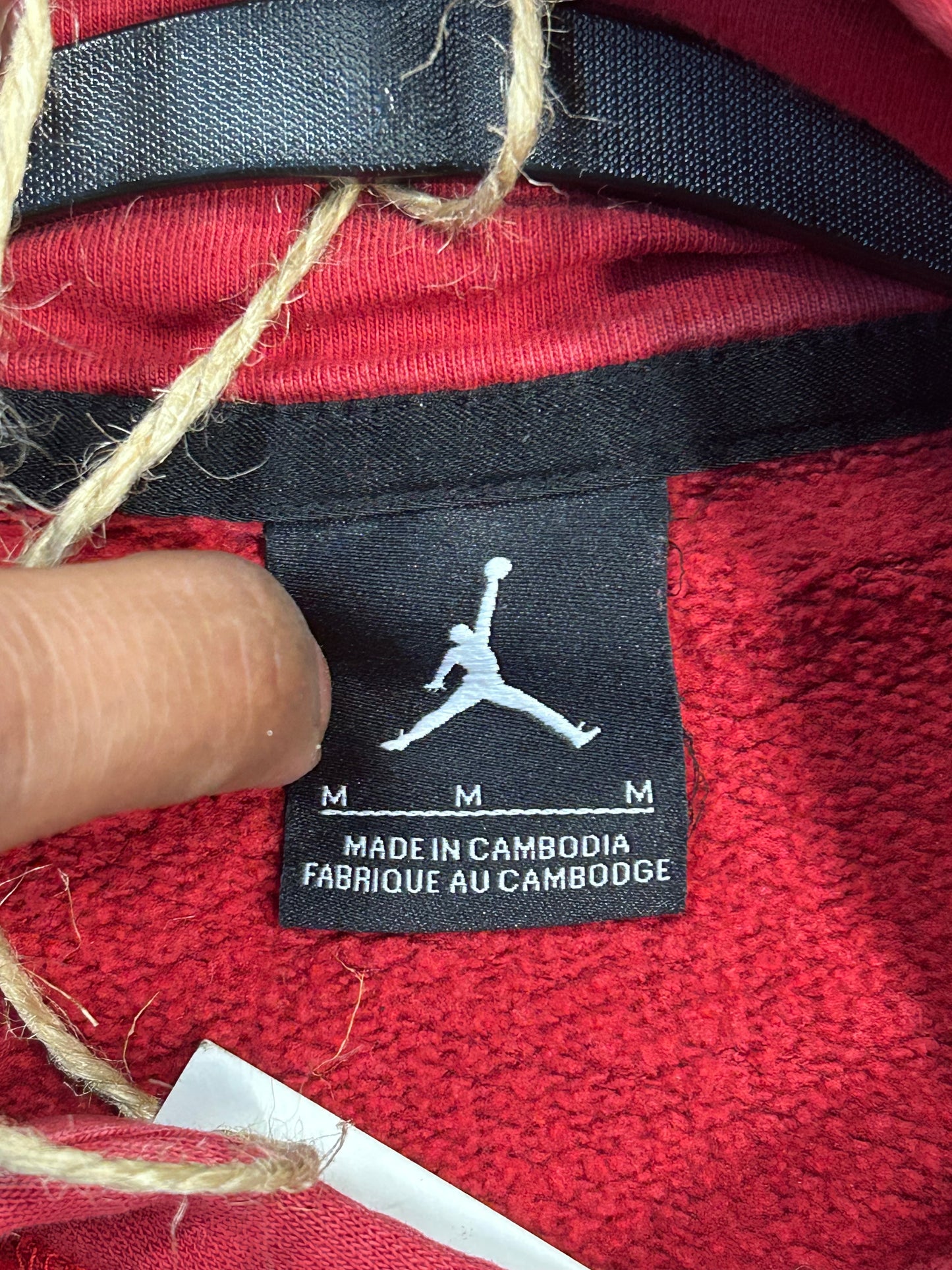 Y2K Air Jordan Big Jumpman Logo Hoodie