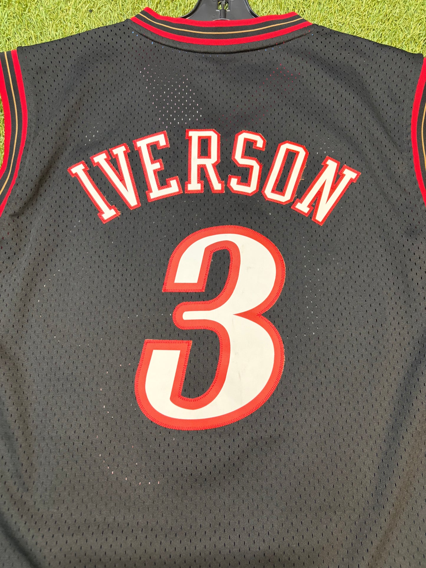 Philadelphia 76ers Black Allen Iverson Jersey