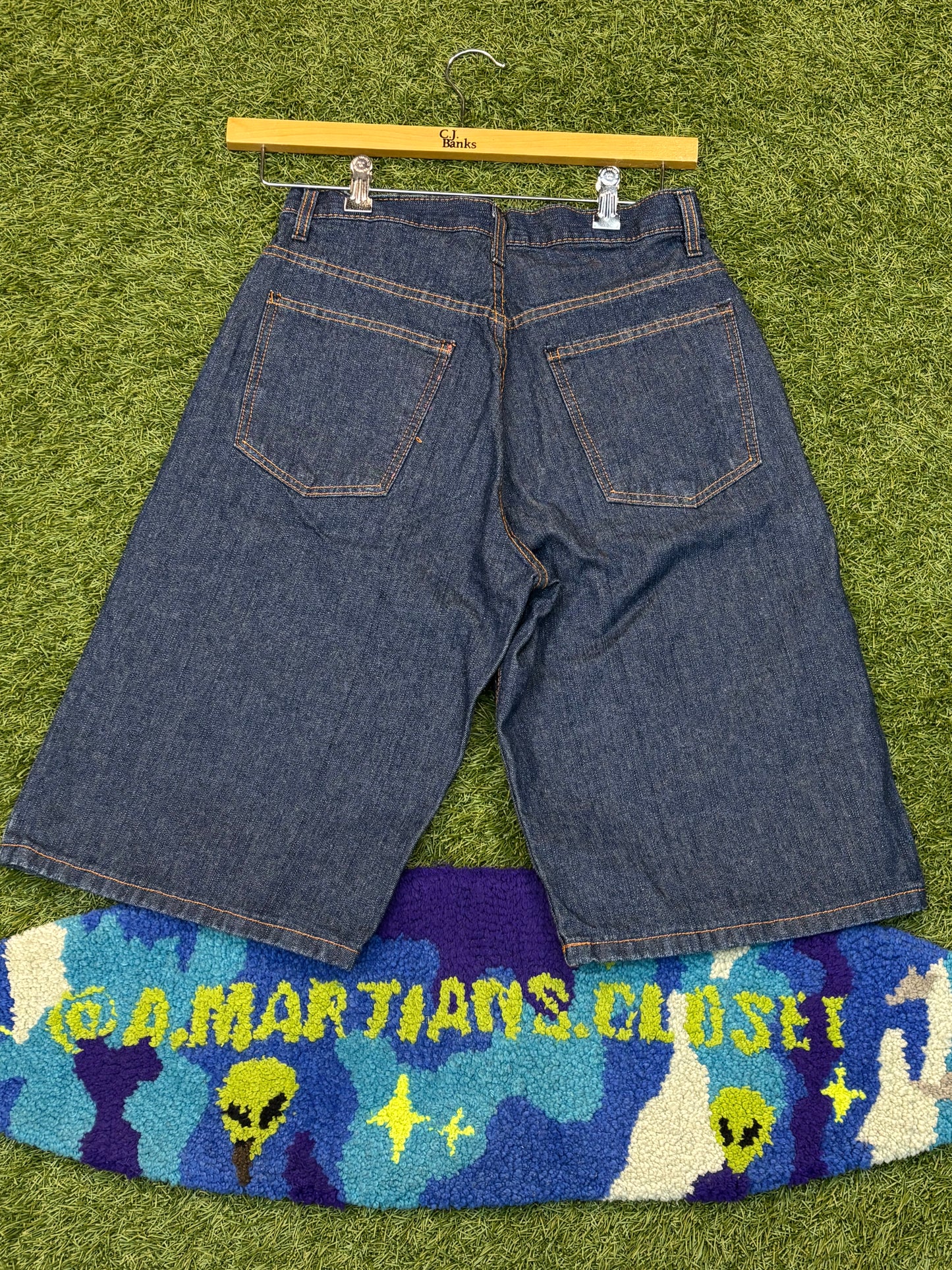 Unbranded Dark Wash Jorts