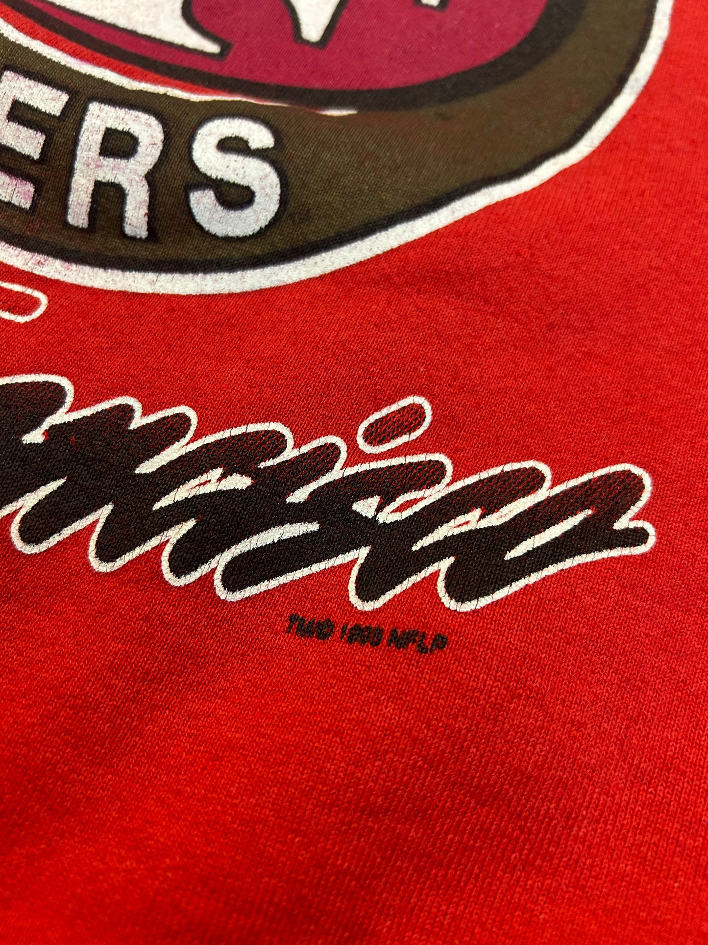 Vintage 1995 San Francisco 49ers Big Print Crewneck