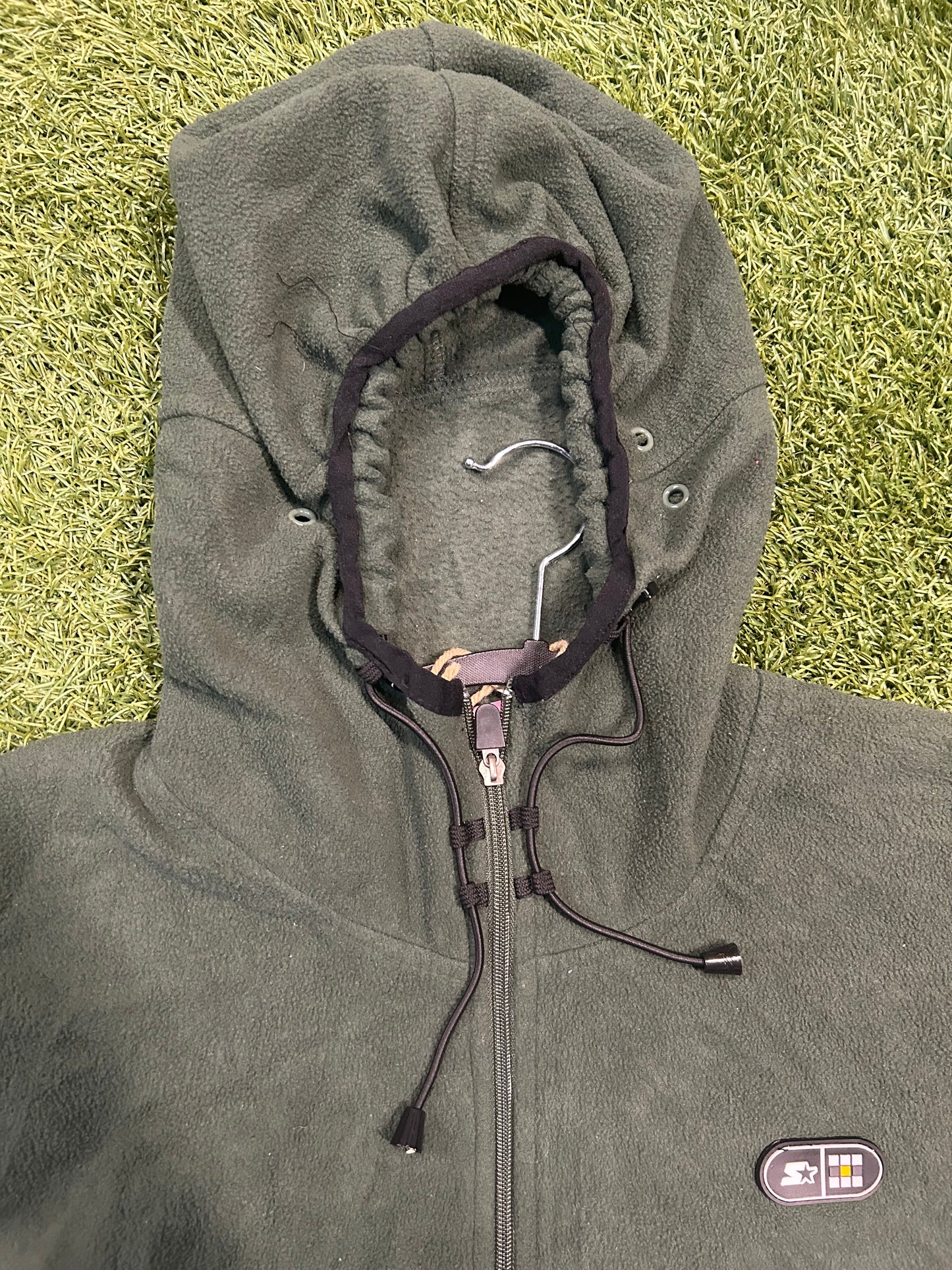 Vintage Starter Single Patch Green Jacket