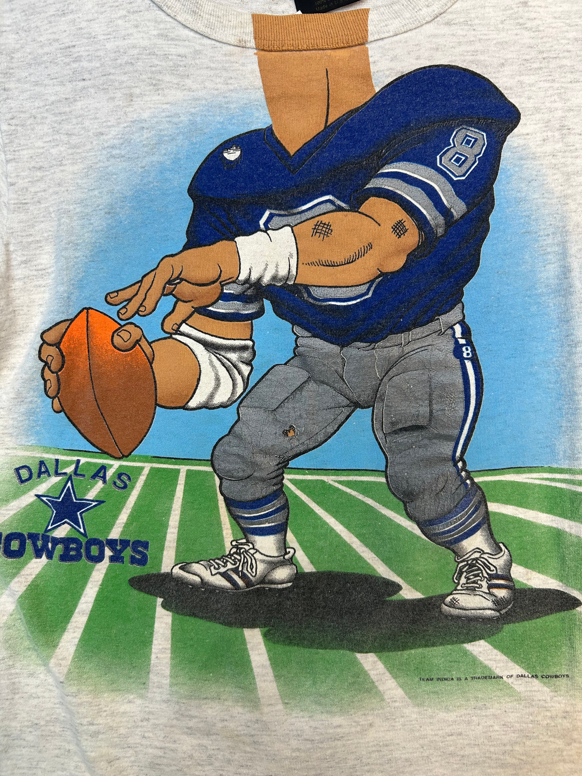 Vintage 90s Dallas Cowboys #8 Kids Tee