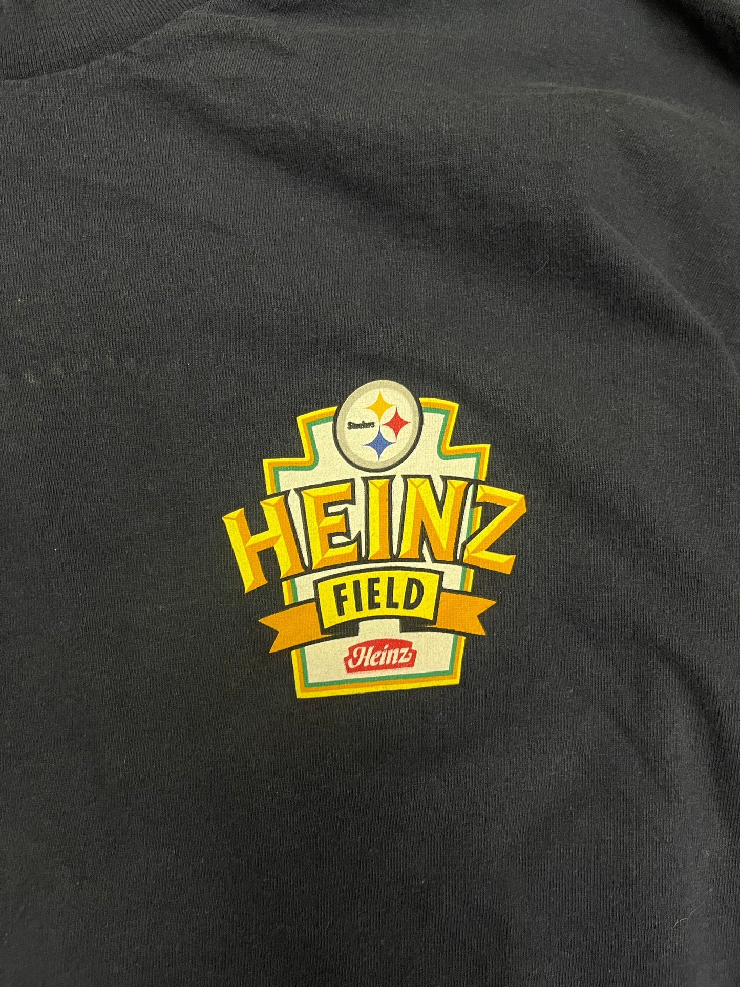 Vintage 2000s Heinz Field Pittsburgh Steelers L/S Tee