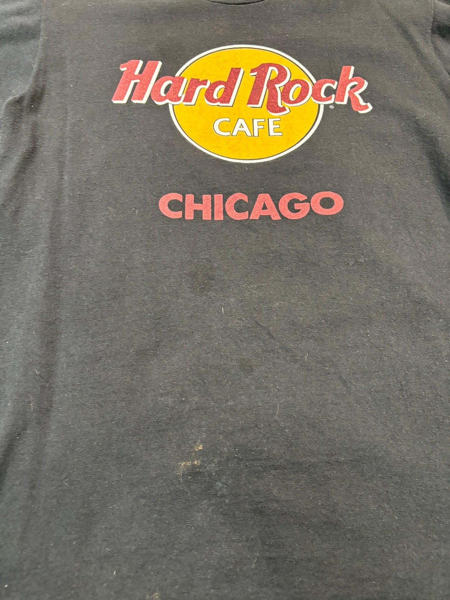 Vintage Black Hard Rock Cafe Chicago Tee